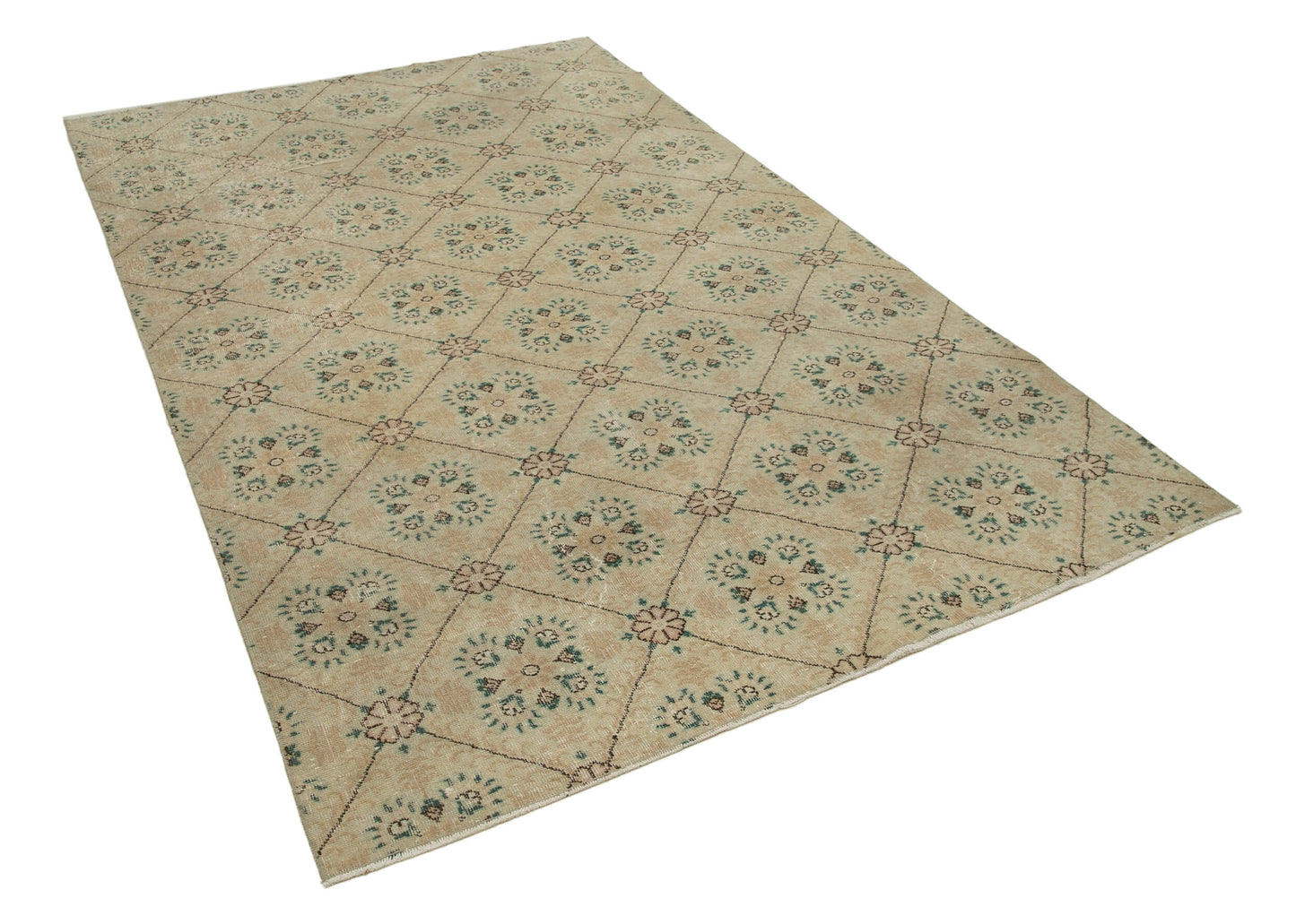 6x9 Beige Bohemian Rug  - 31306