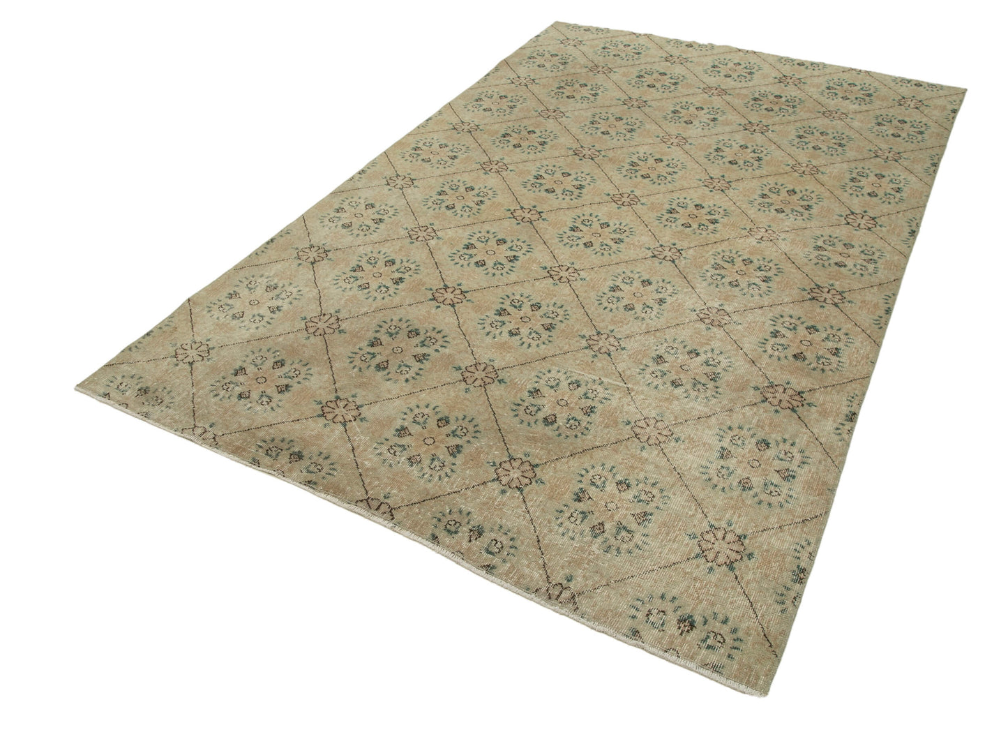 6x9 Beige Bohemian Rug  - 31306