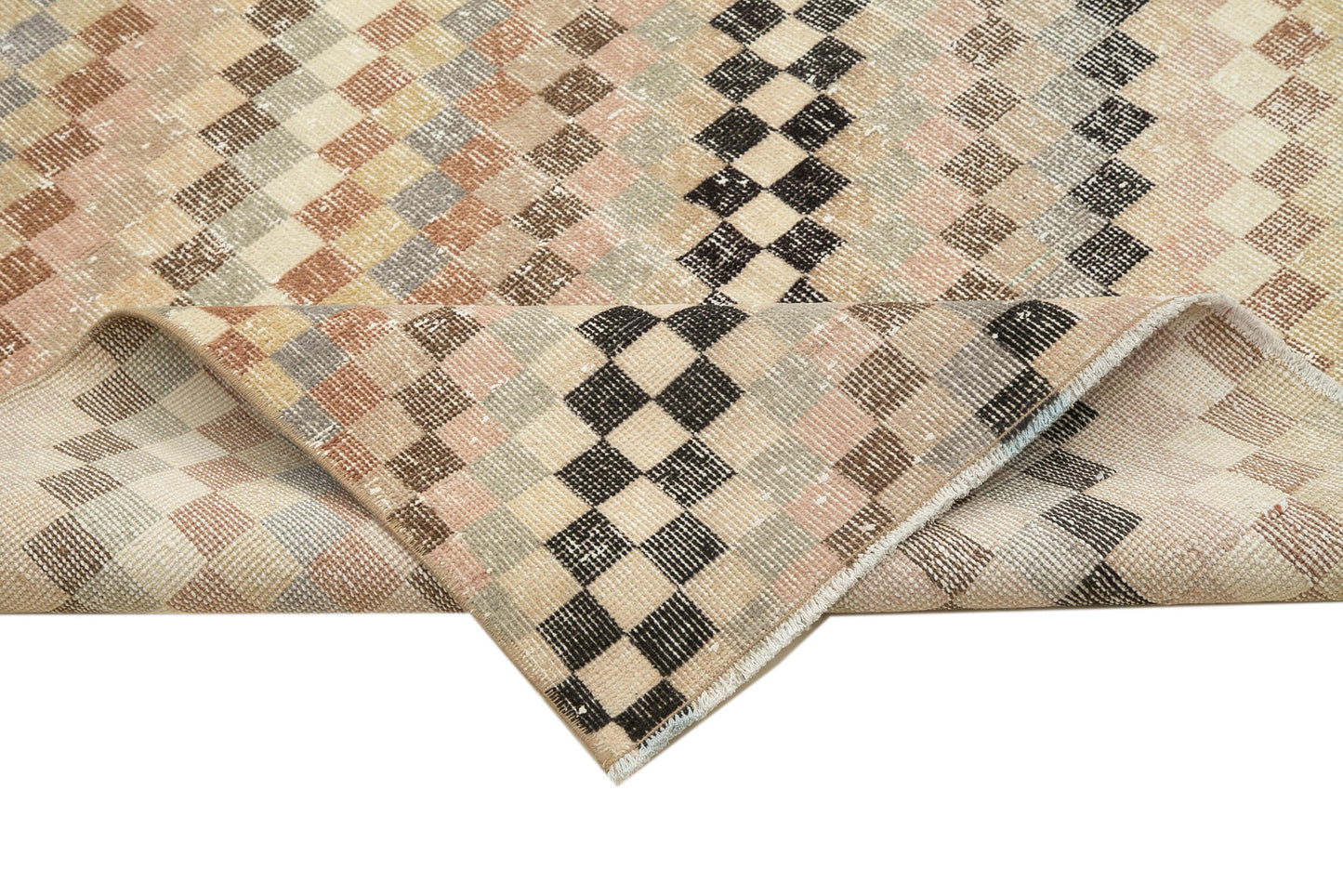 5x11 Beige Bohemian Runner Rug - 31313