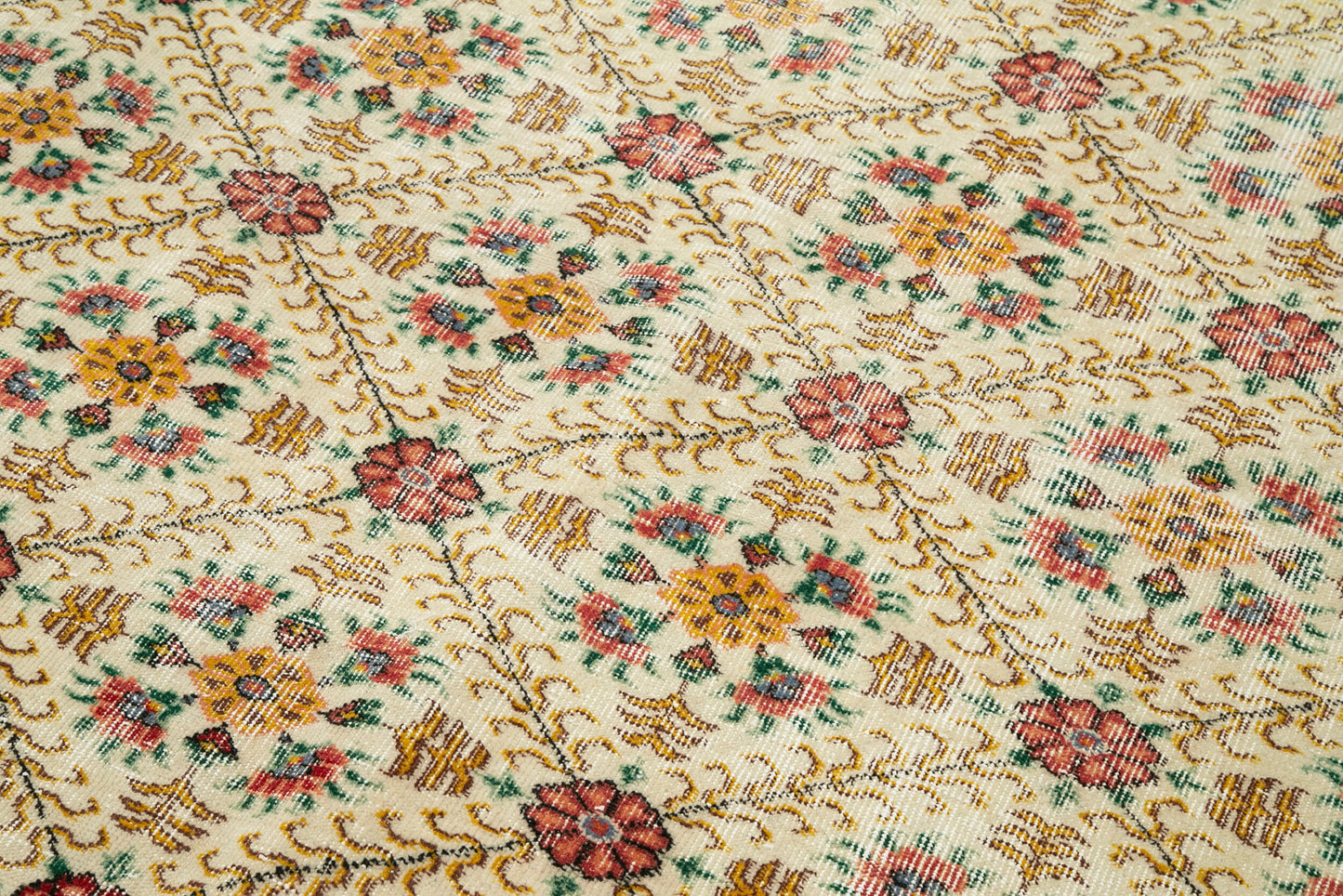 6x8 Yellow Bohemian Rug  - 31315