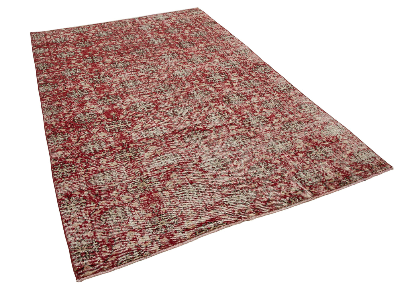 6x9 Red Bohemian Rug  - 31323