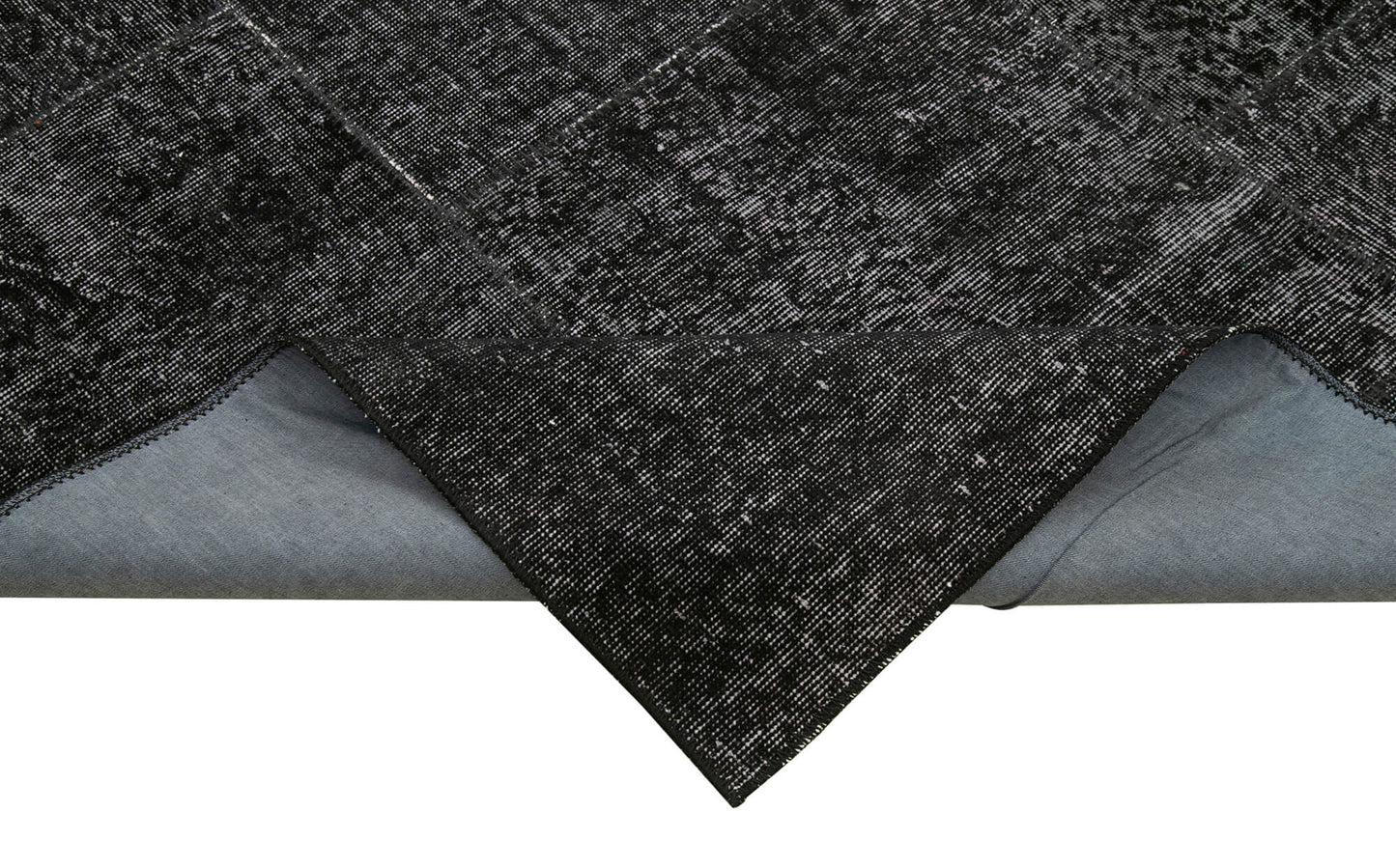 6x10 Black Patchwork Rug - 31446