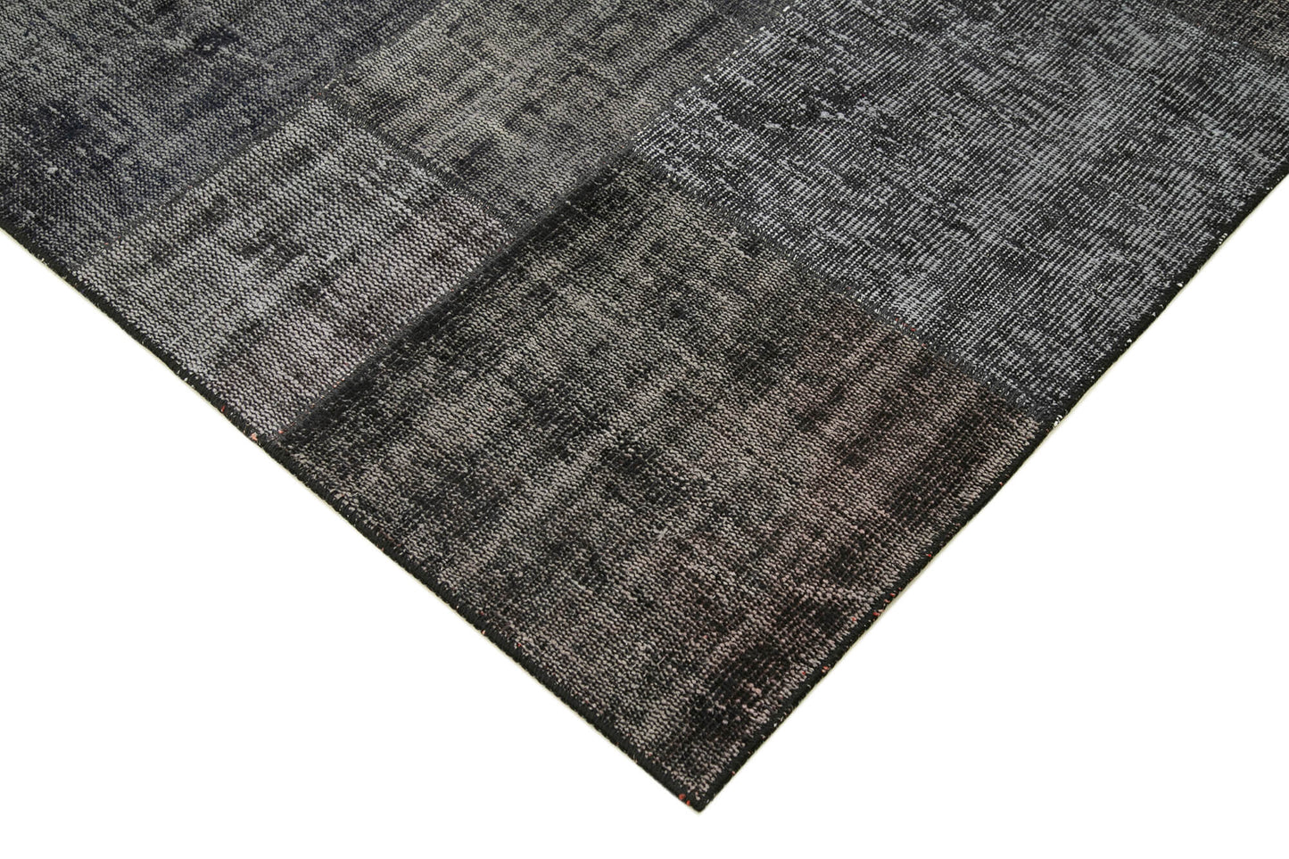 6x10 Black Patchwork Rug - 31475