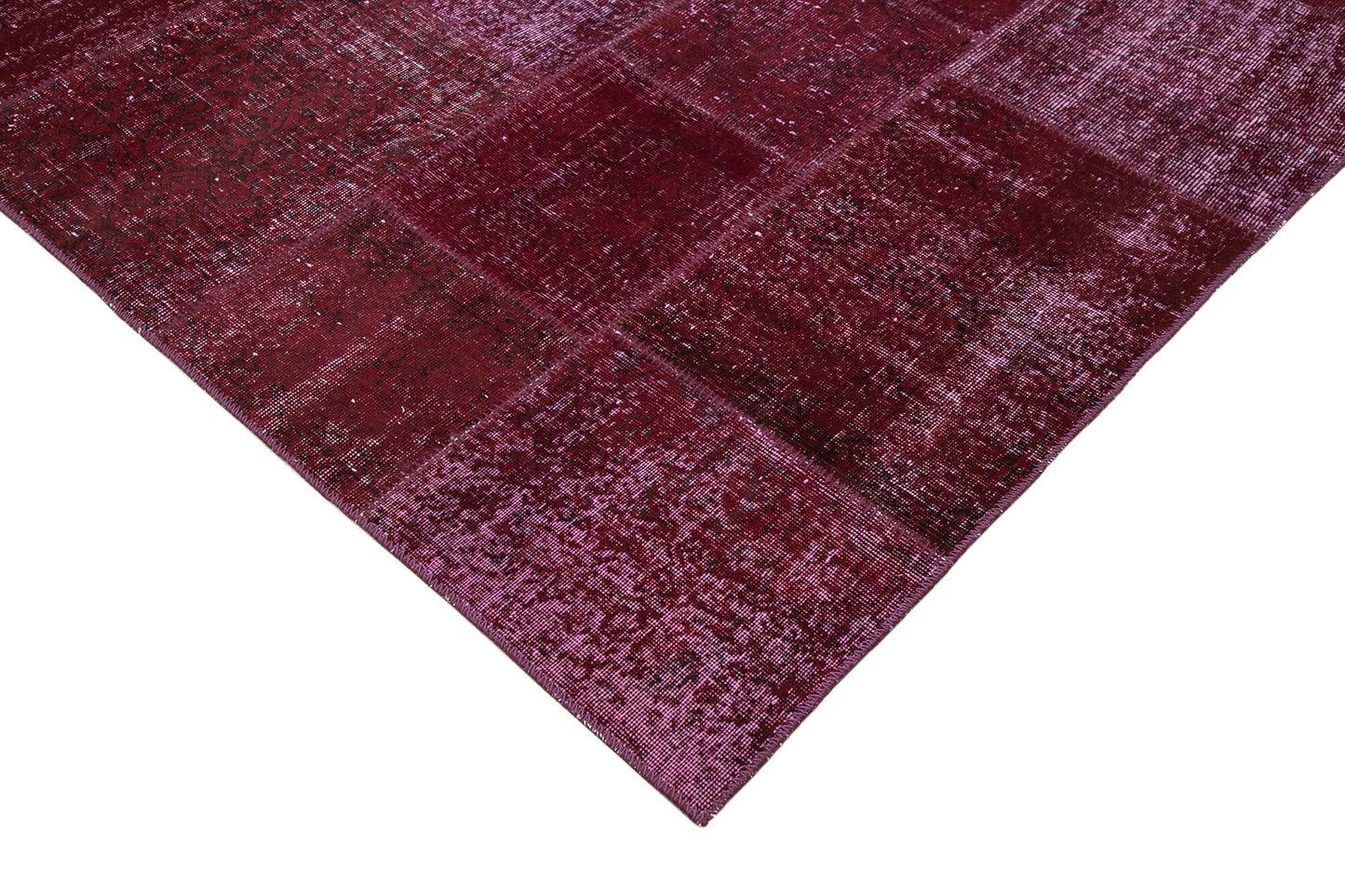 6x10 Red Patchwork Rug - 31494