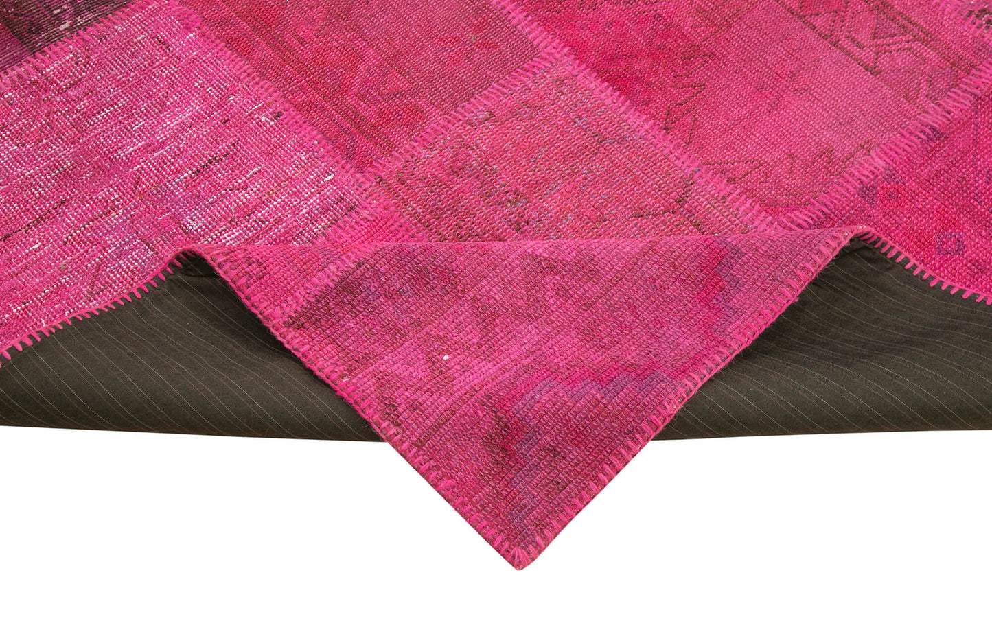 7x10 Pink Patchwork Rug - 31545