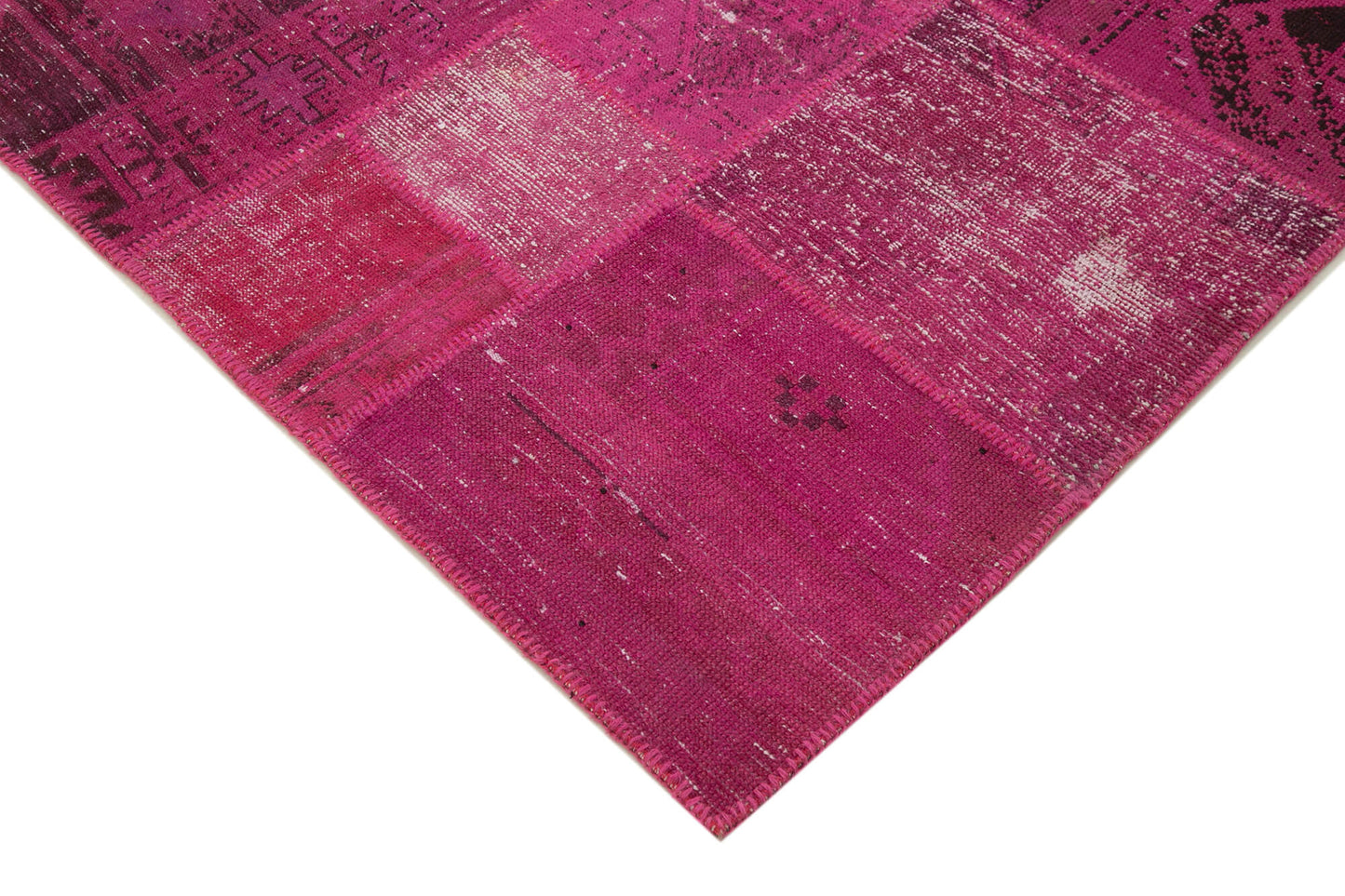 7x10 Pink Patchwork Rug - 31571