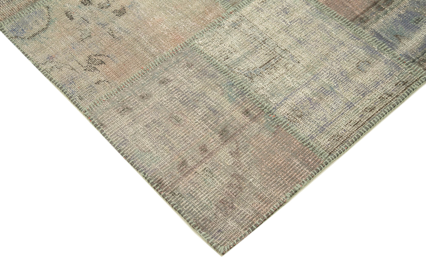 6x10 Grey Patchwork Rug - 31600