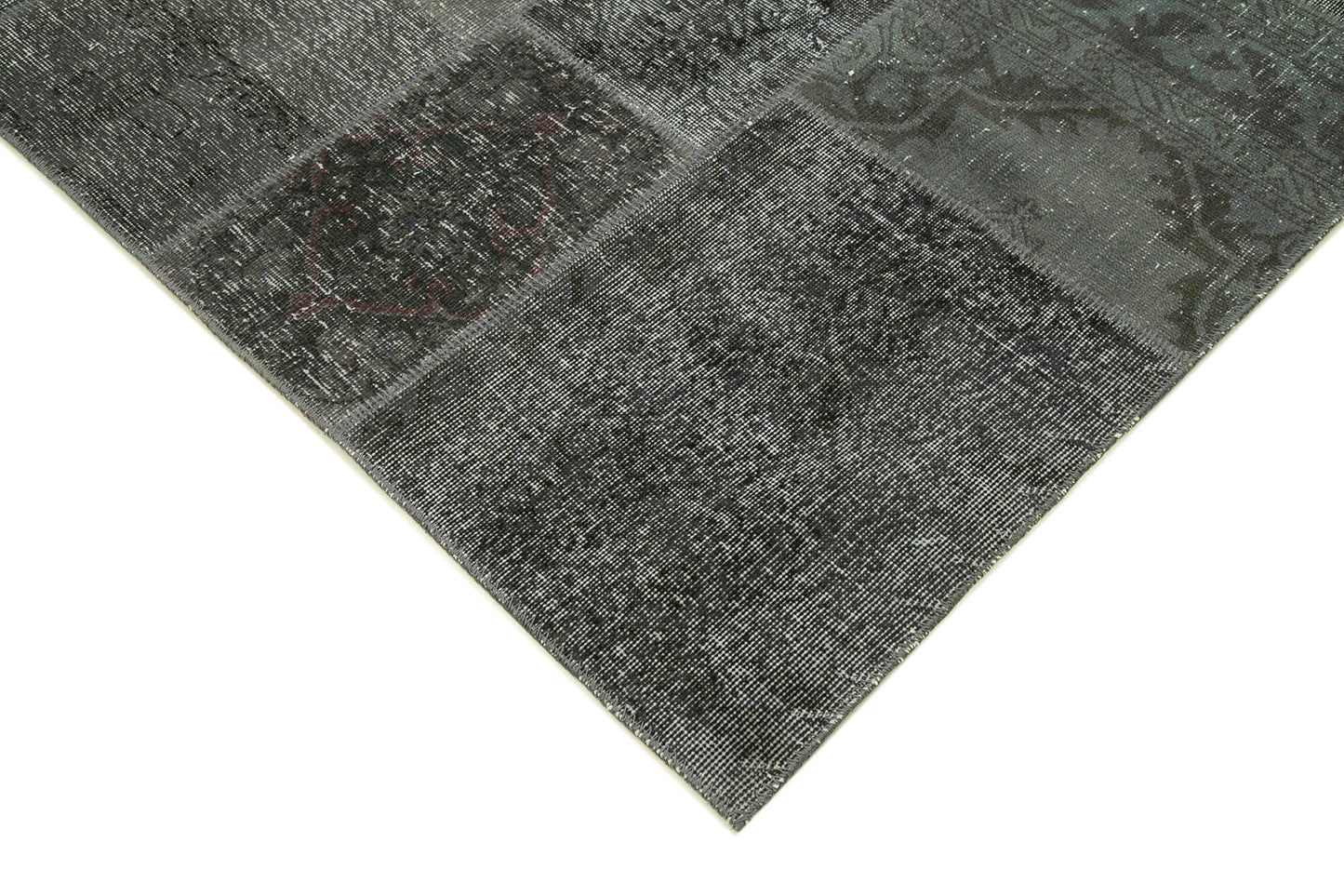 7x10 Grey Patchwork Rug - 31641