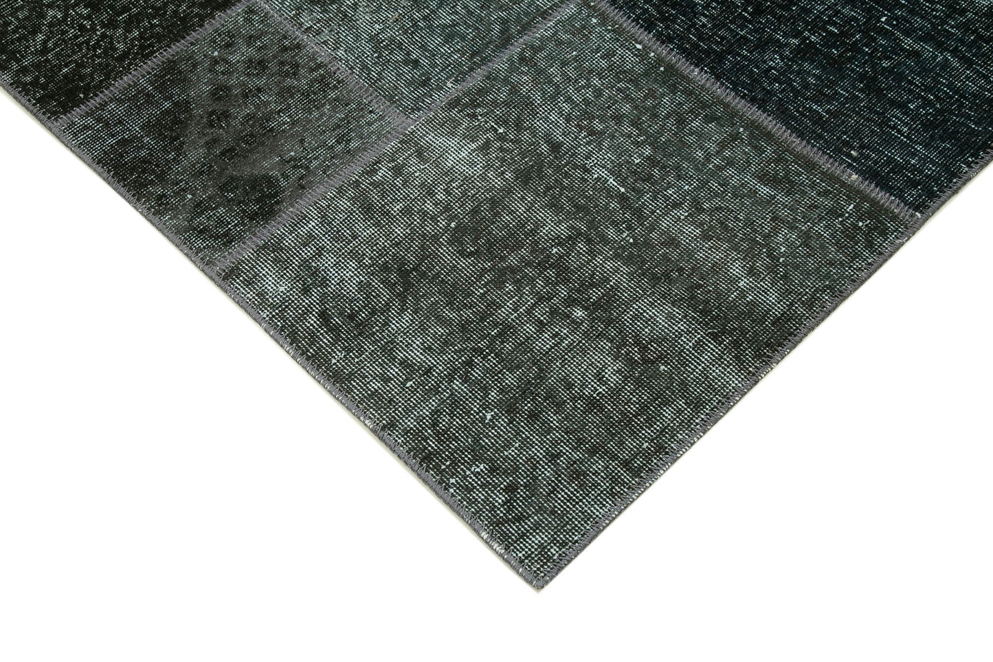 7x10 Grey Patchwork Rug - 31642