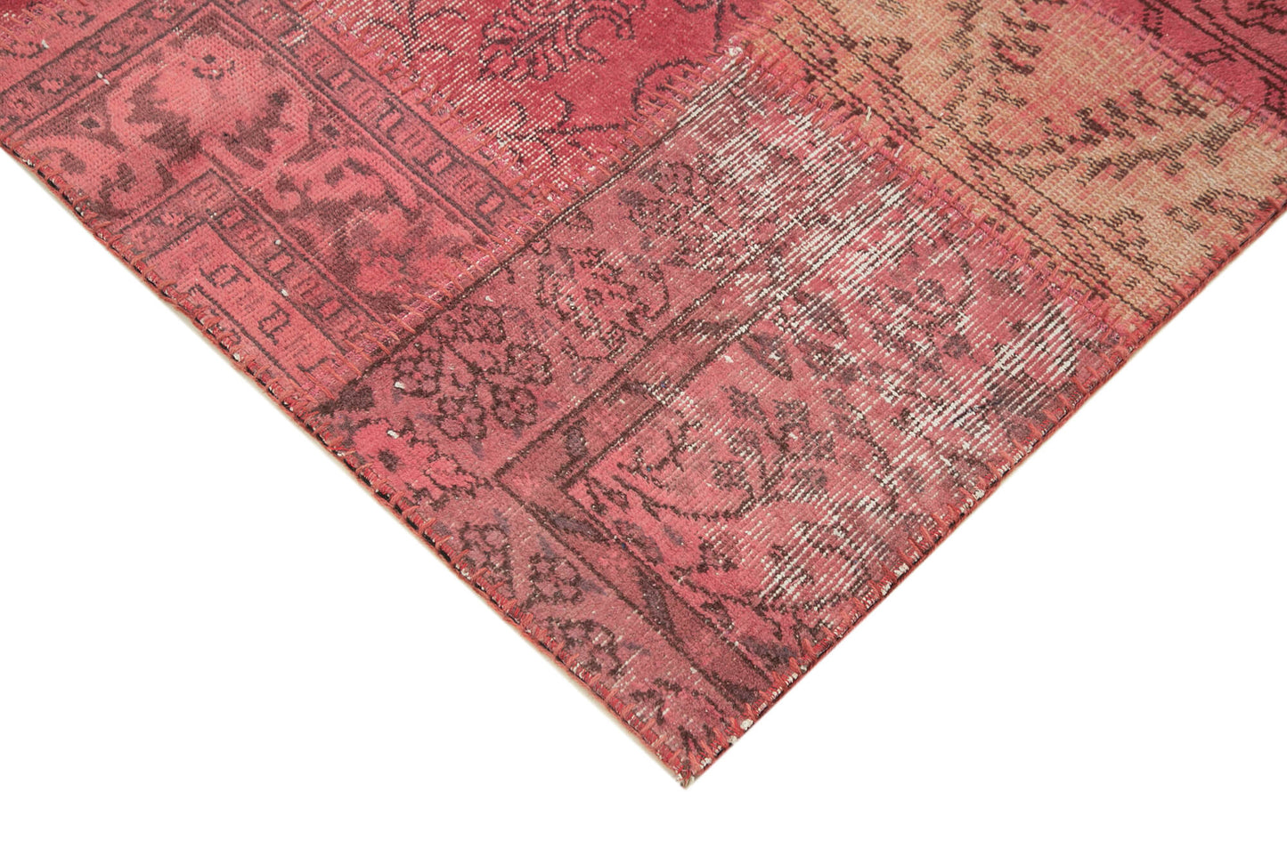 4x6 Pink Patchwork Rug - 31711