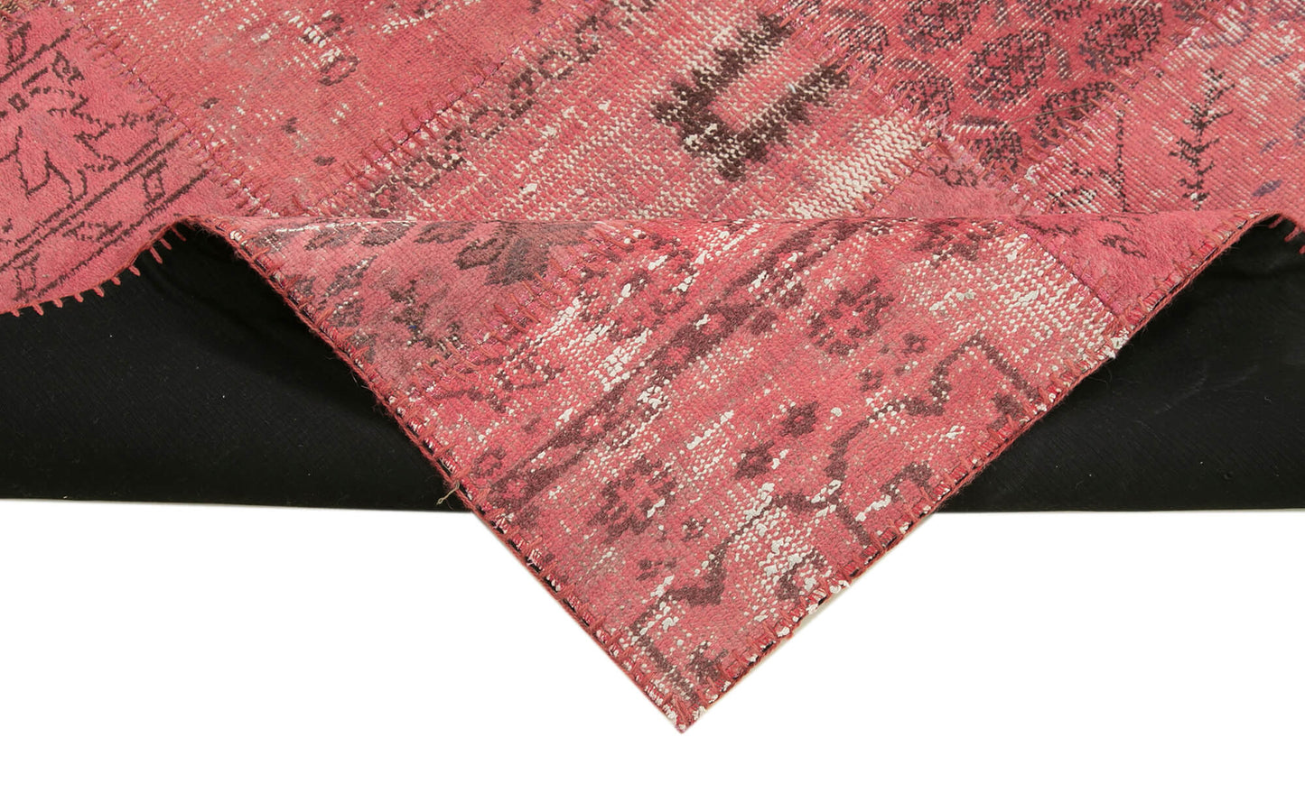 4x6 Pink Patchwork Rug - 31711