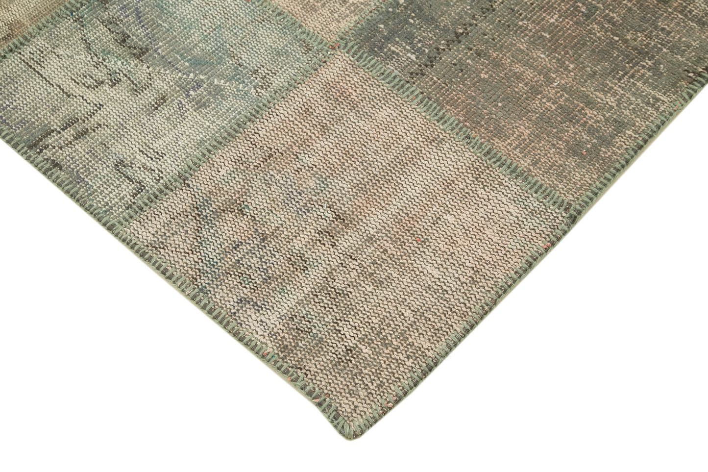 5x7 Grey Patchwork Rug - 31743