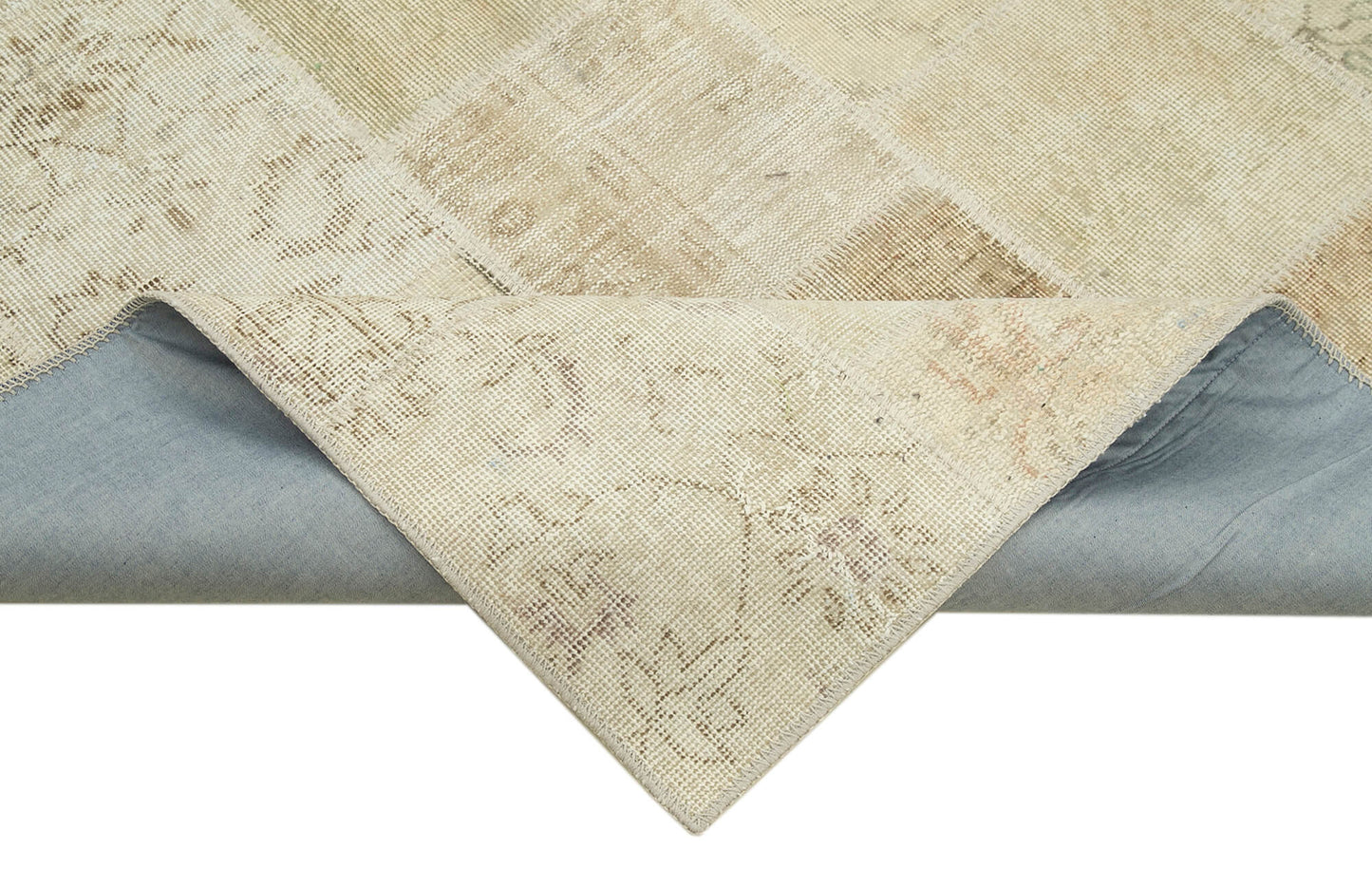 5x7 Beige Patchwork Rug - 31762