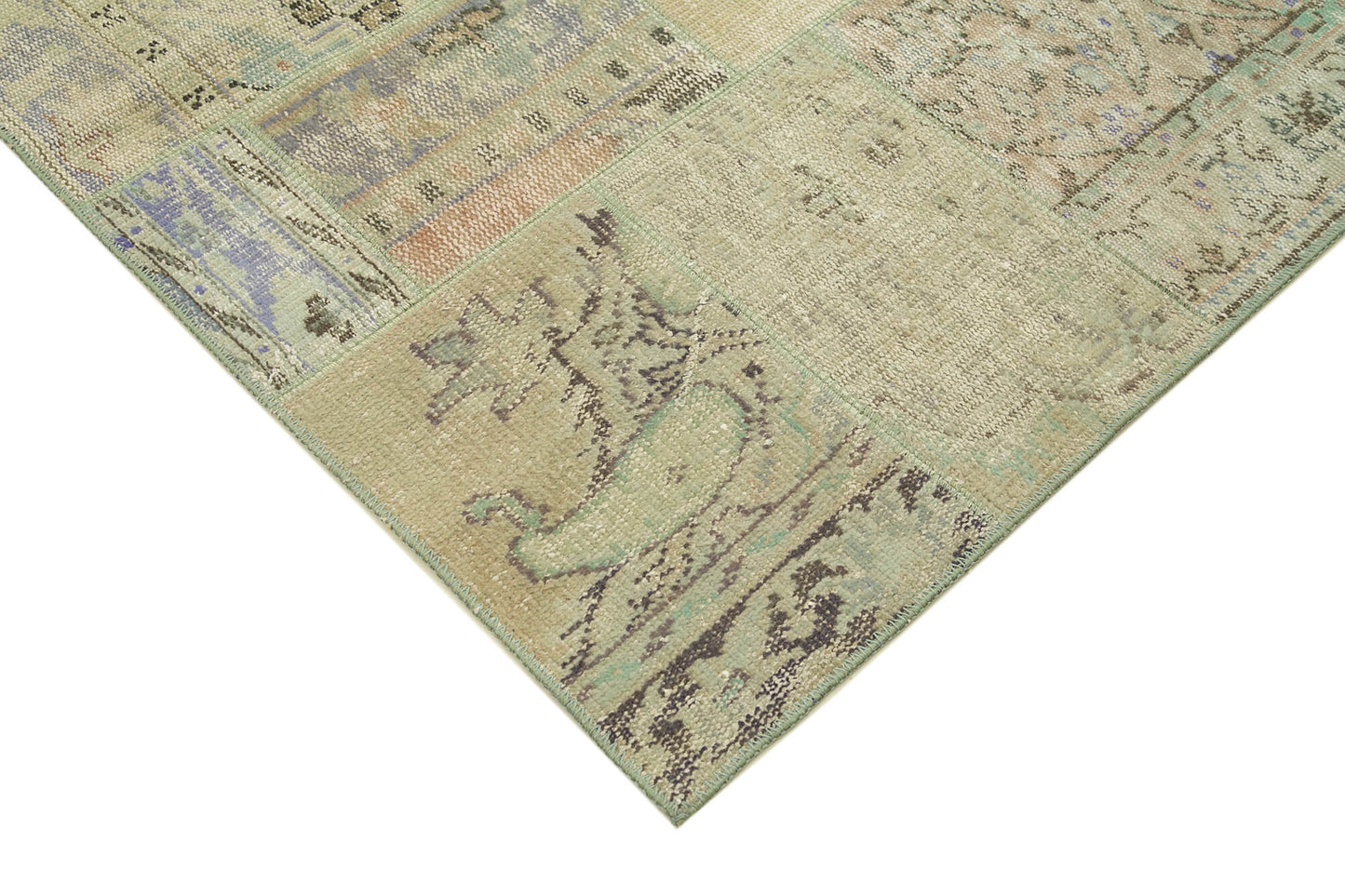 6x8 Beige Patchwork Rug - 31822