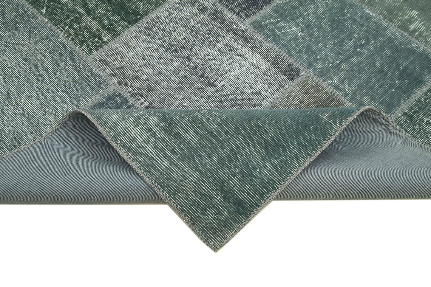 6x8 Grey Patchwork Rug - 31848