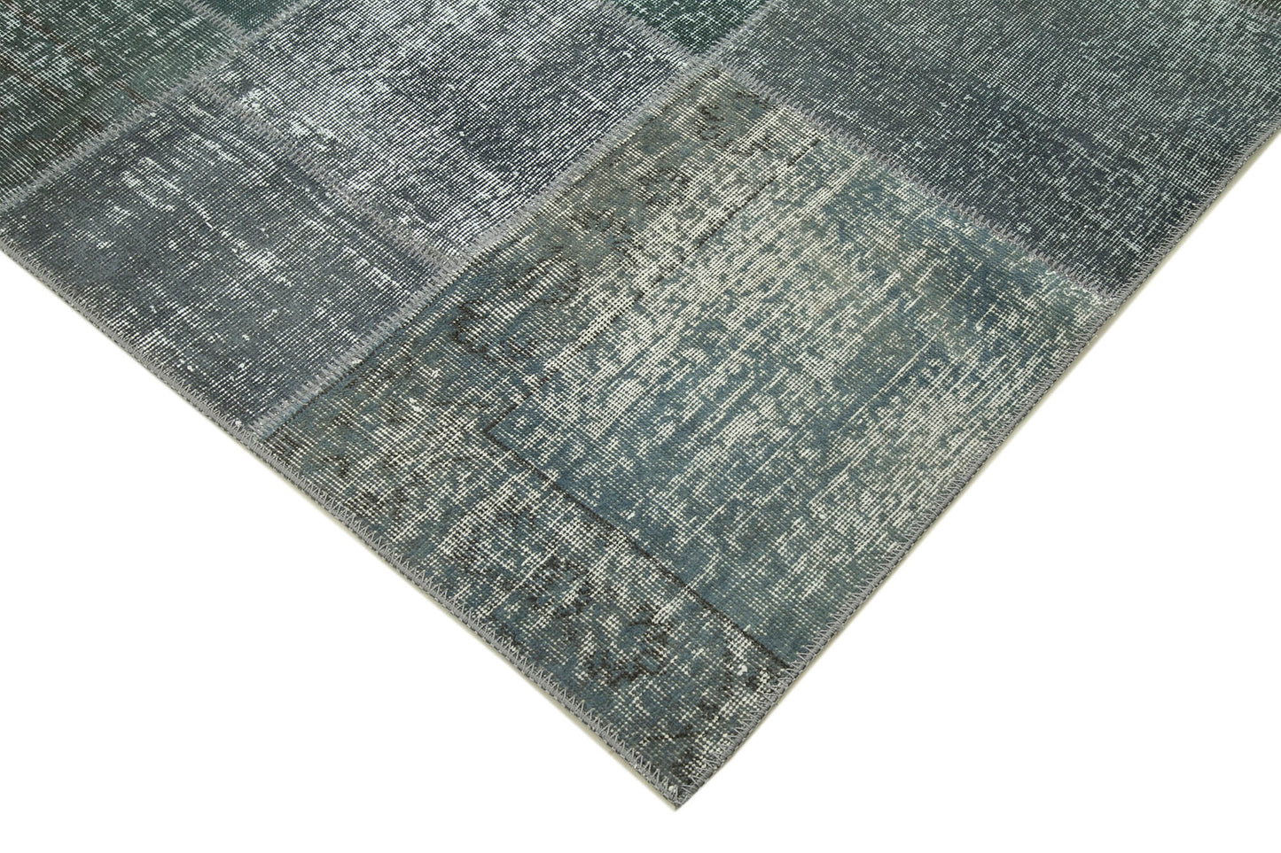 6x8 Grey Patchwork Rug - 31849