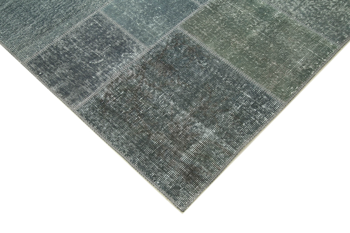 6x8 Grey Patchwork Rug - 31850