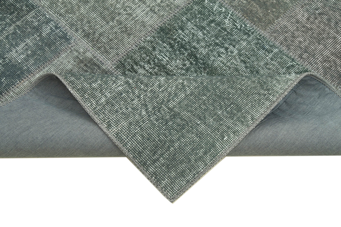 6x8 Grey Patchwork Rug - 31852