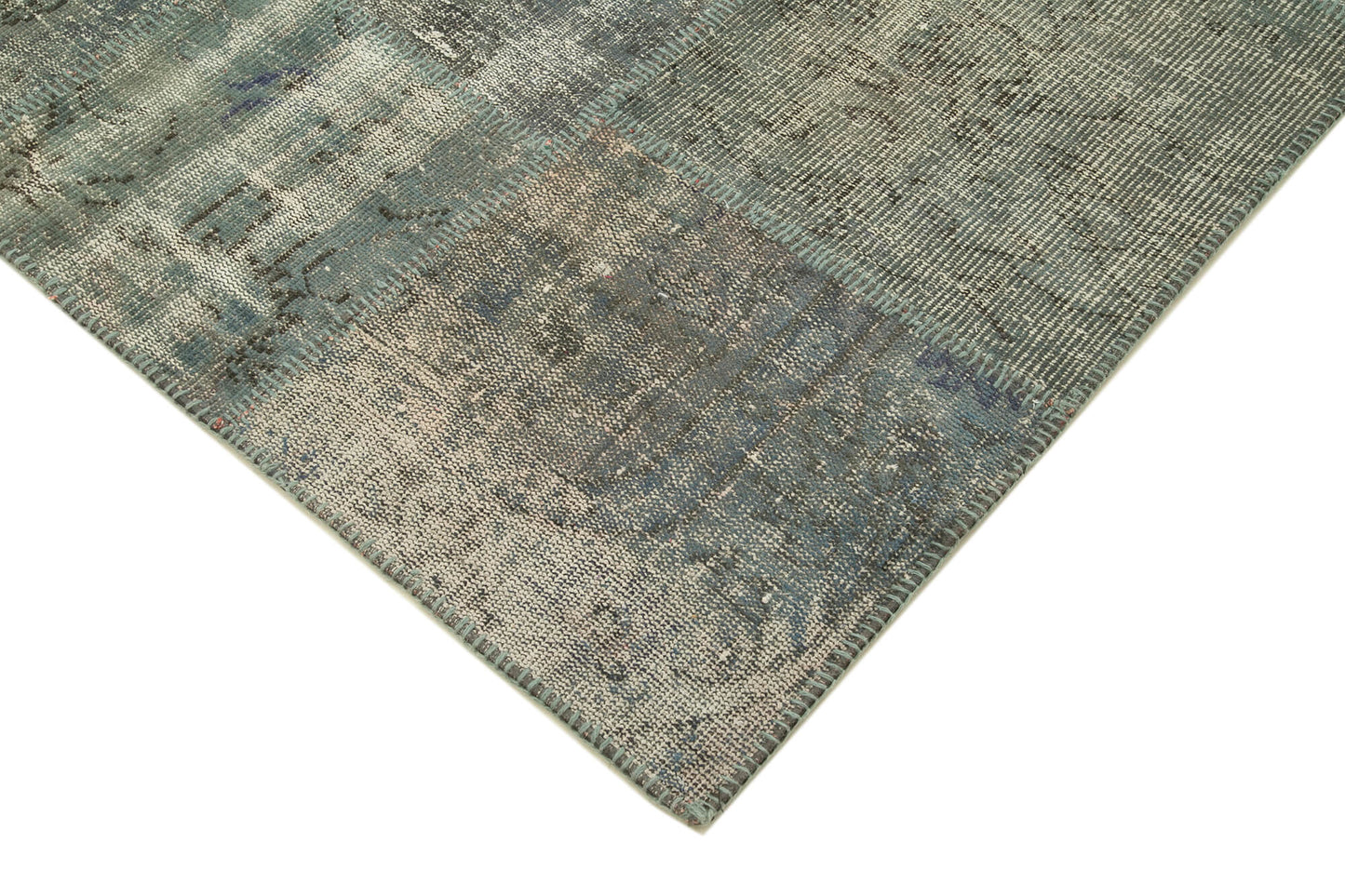 6x8 Grey Patchwork Rug - 31882