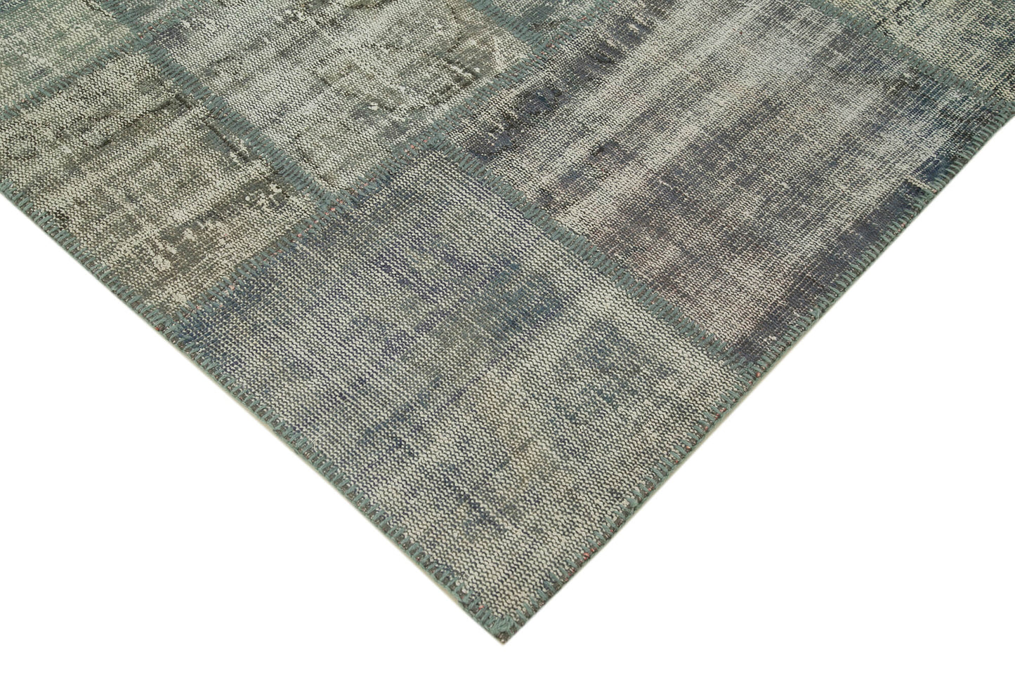 6x8 Grey Patchwork Rug - 31883