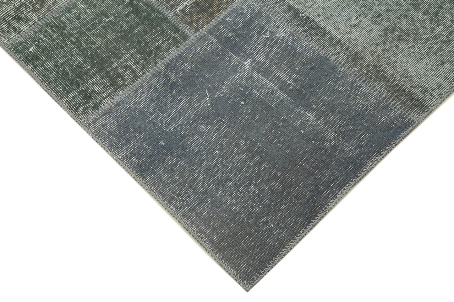 6x8 Grey Patchwork Rug - 31901