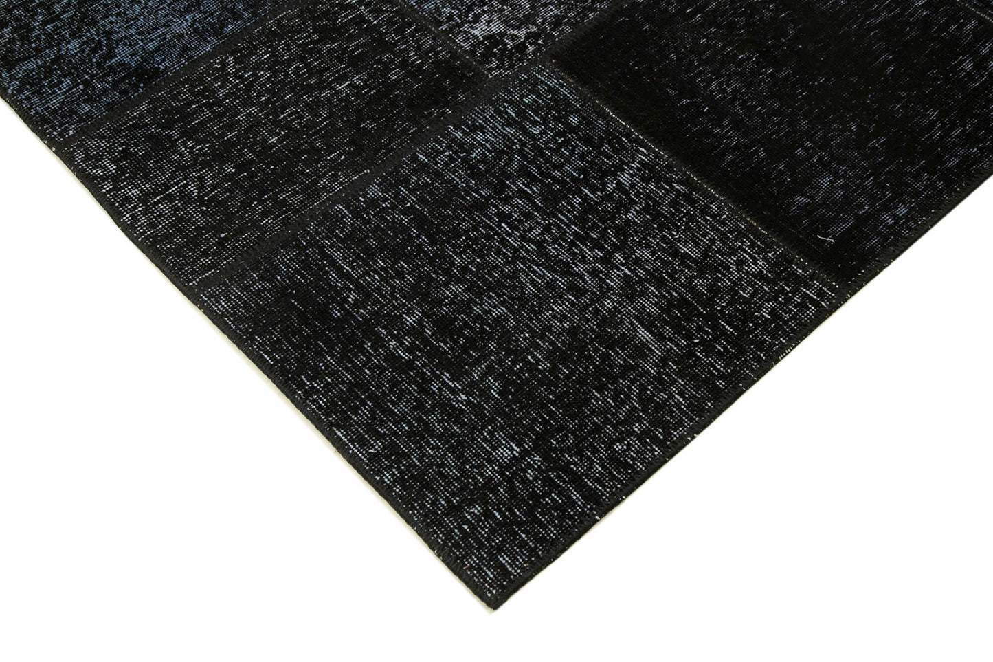 6x8 Black Patchwork Rug - 31904