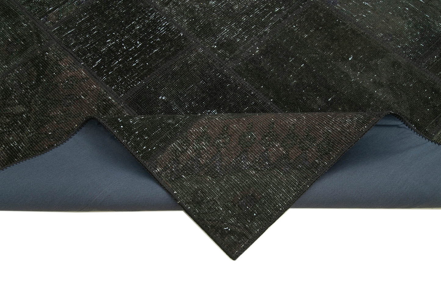 6x8 Black Patchwork Rug - 31917