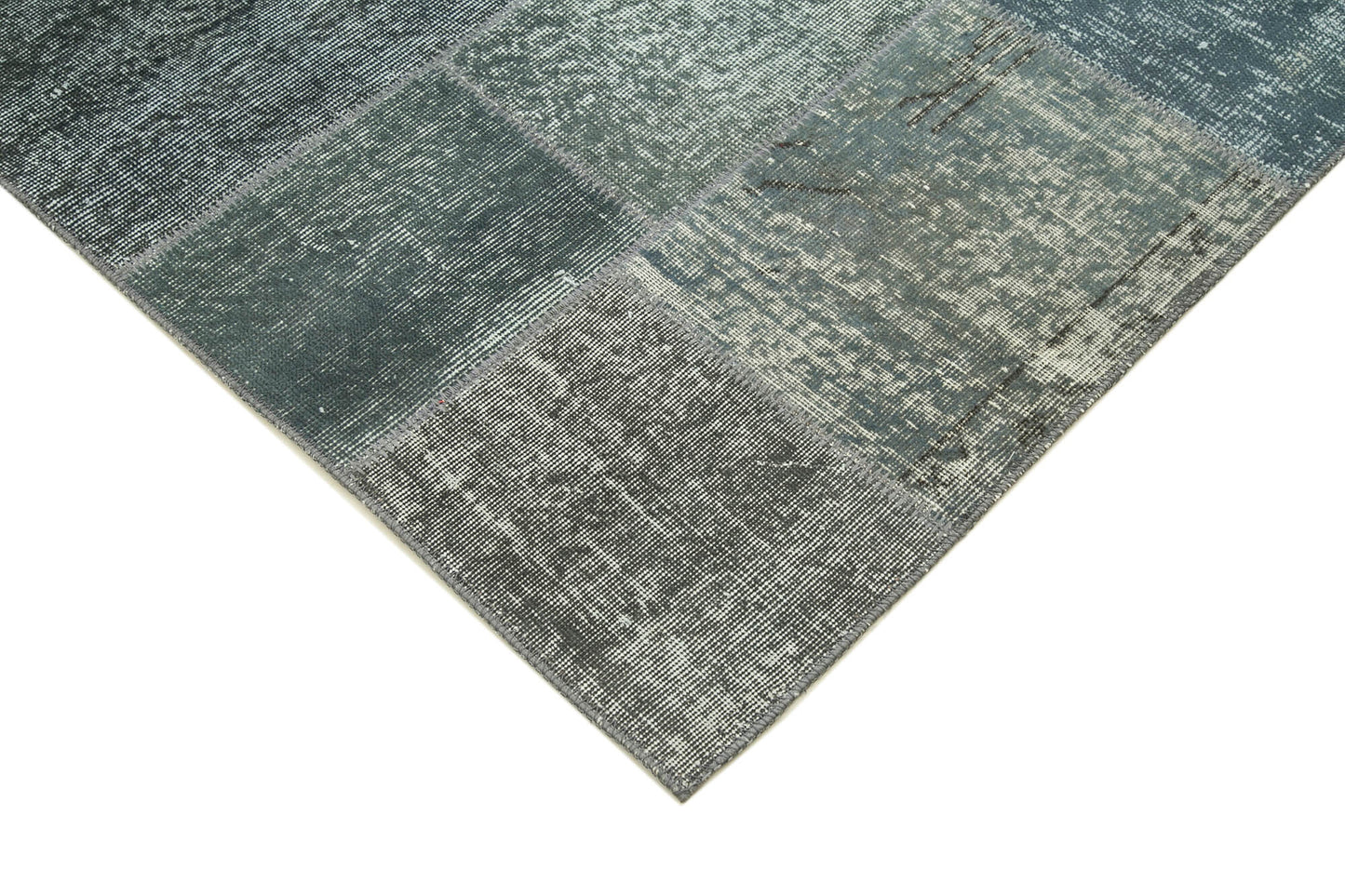 6x8 Grey Patchwork Rug - 31920