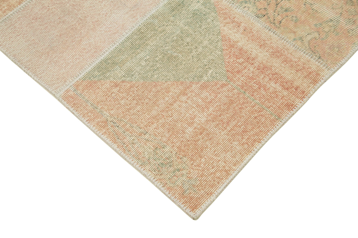 6x8 Beige Patchwork Rug - 31941