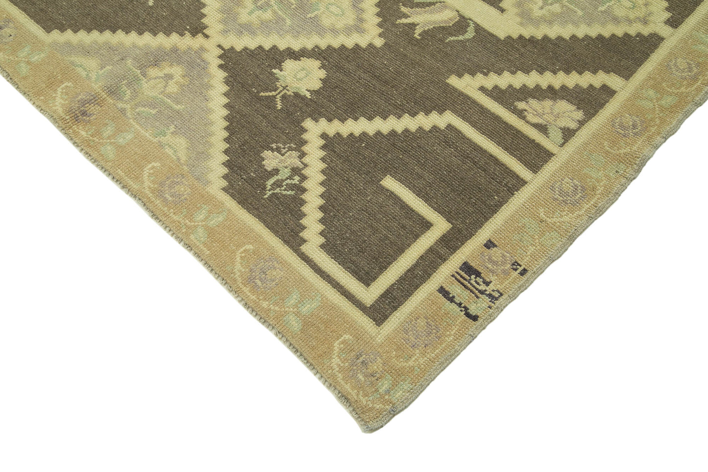 5x8 Beige Vintage Anatolian Rug - 32127