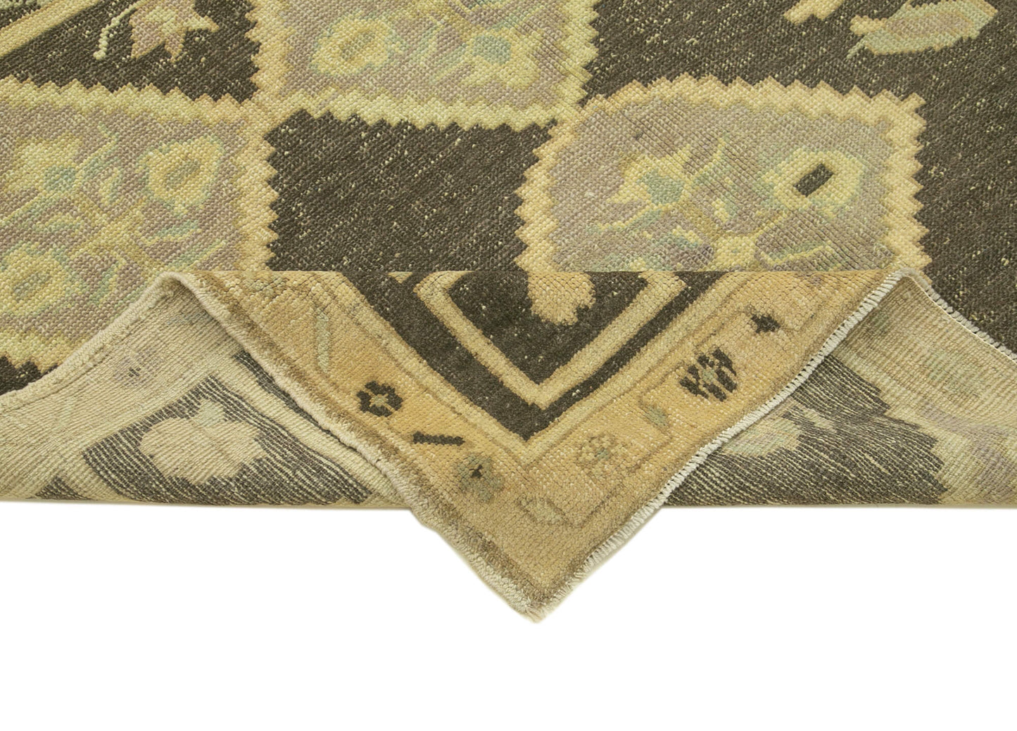 5x9 Beige Vintage Anatolian Rug - 32129