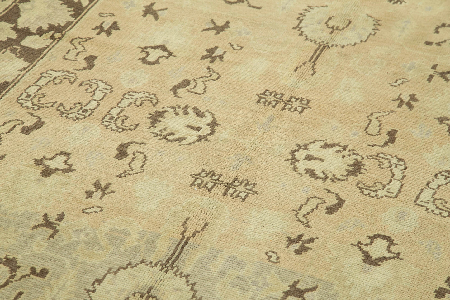 5x11 Beige Vintage Anatolian Rug - 32130