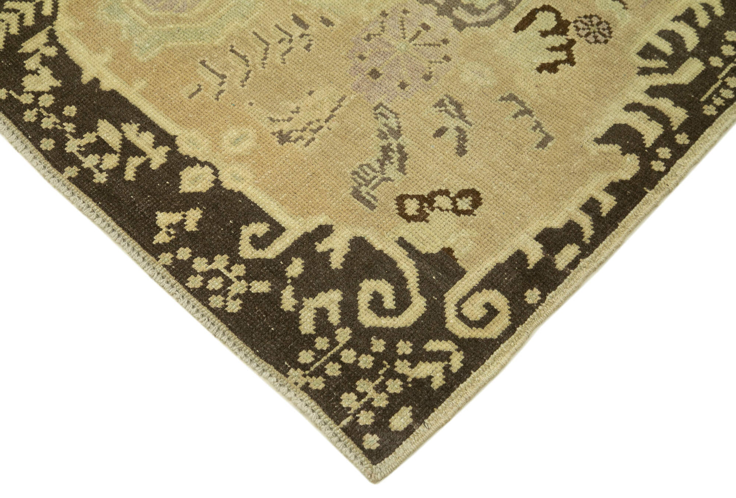 5x9 Beige Vintage Anatolian Rug - 32143