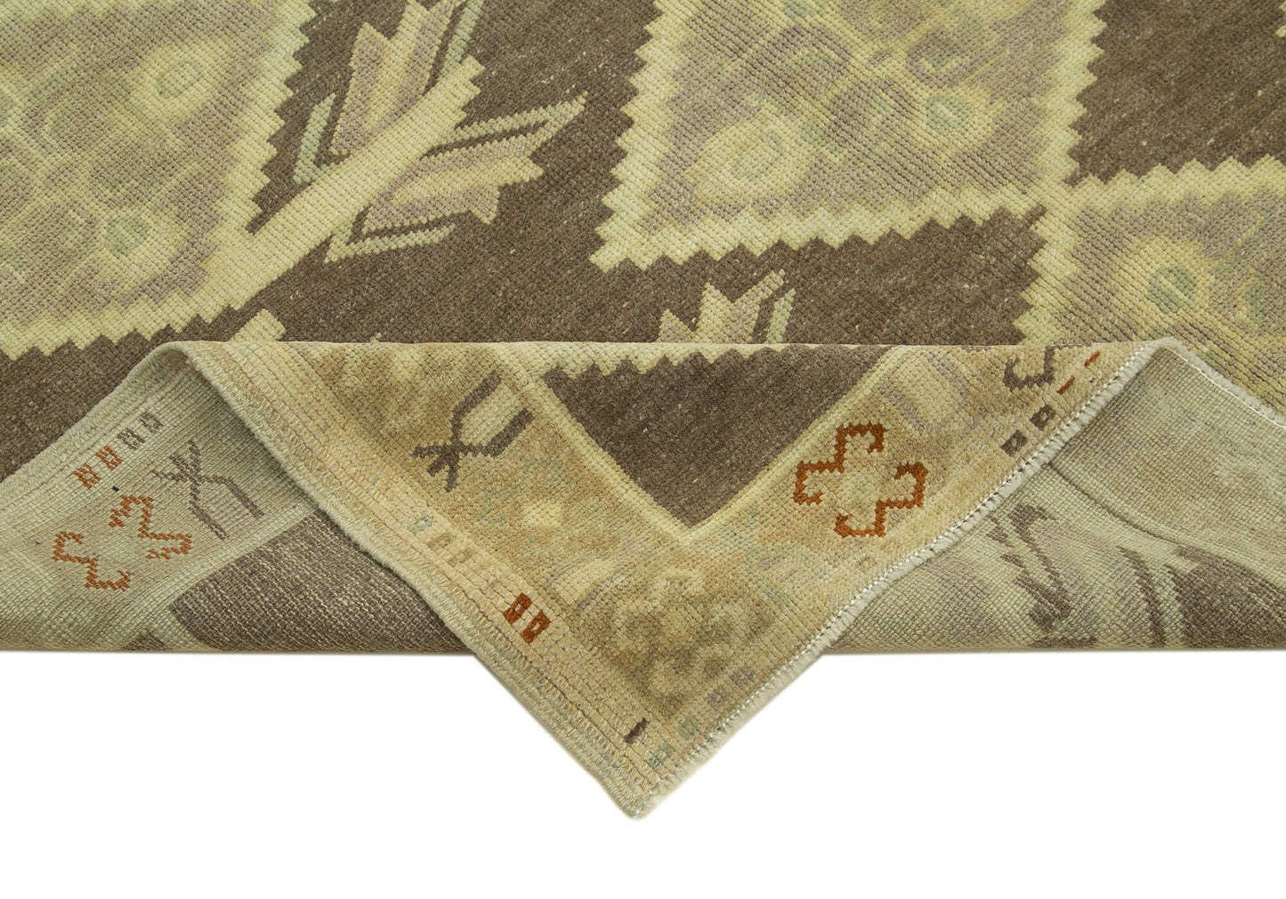 5x8 Beige Vintage Anatolian Rug - 32145