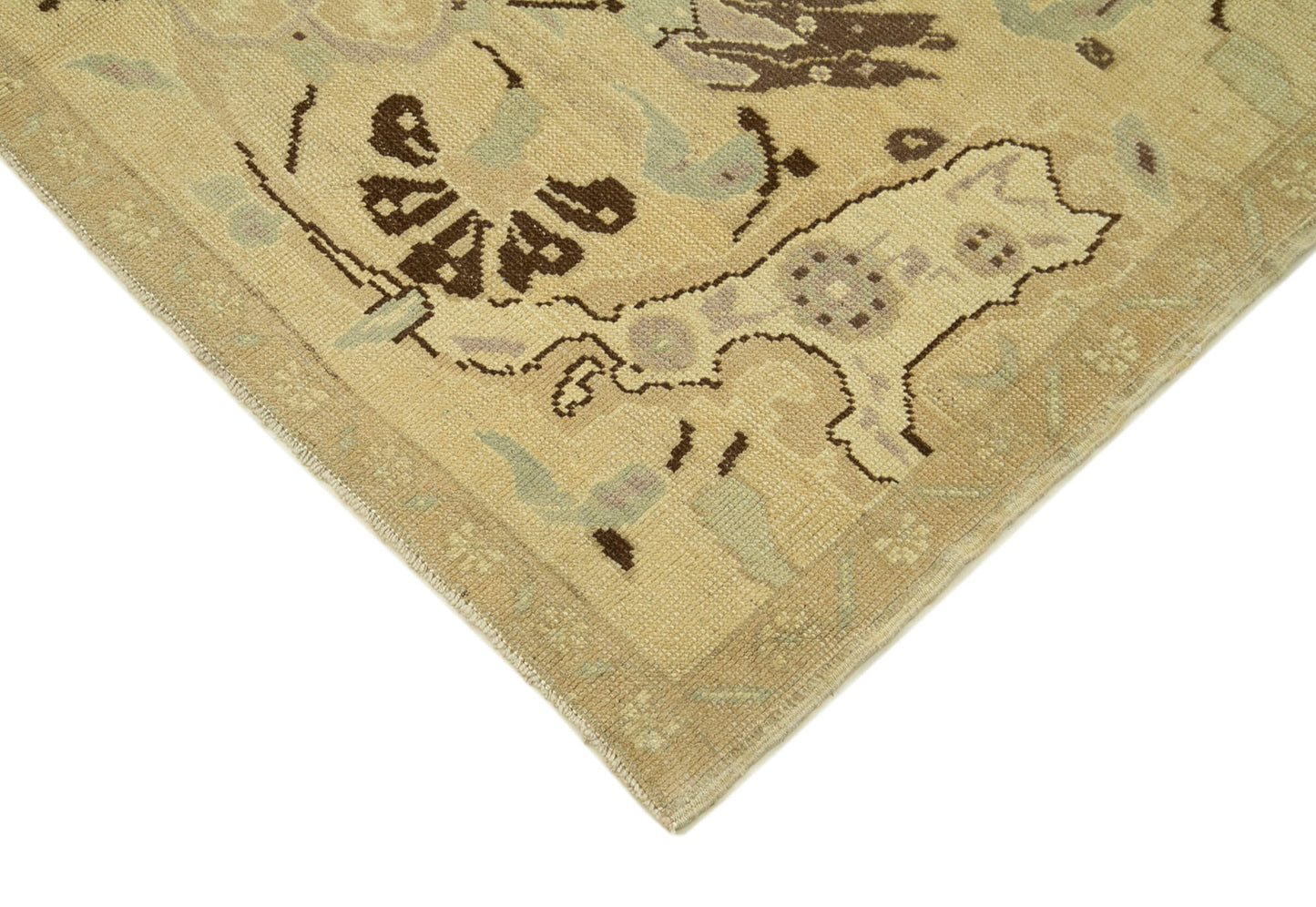 5x9 Beige Vintage Anatolian Rug - 32146