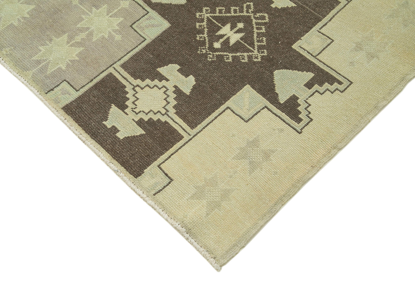 5x9 Beige Vintage Anatolian Rug - 32148