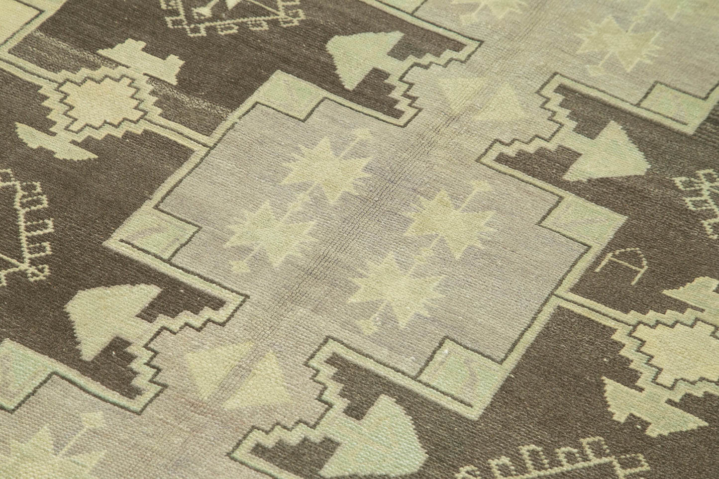 5x9 Beige Vintage Anatolian Rug - 32148