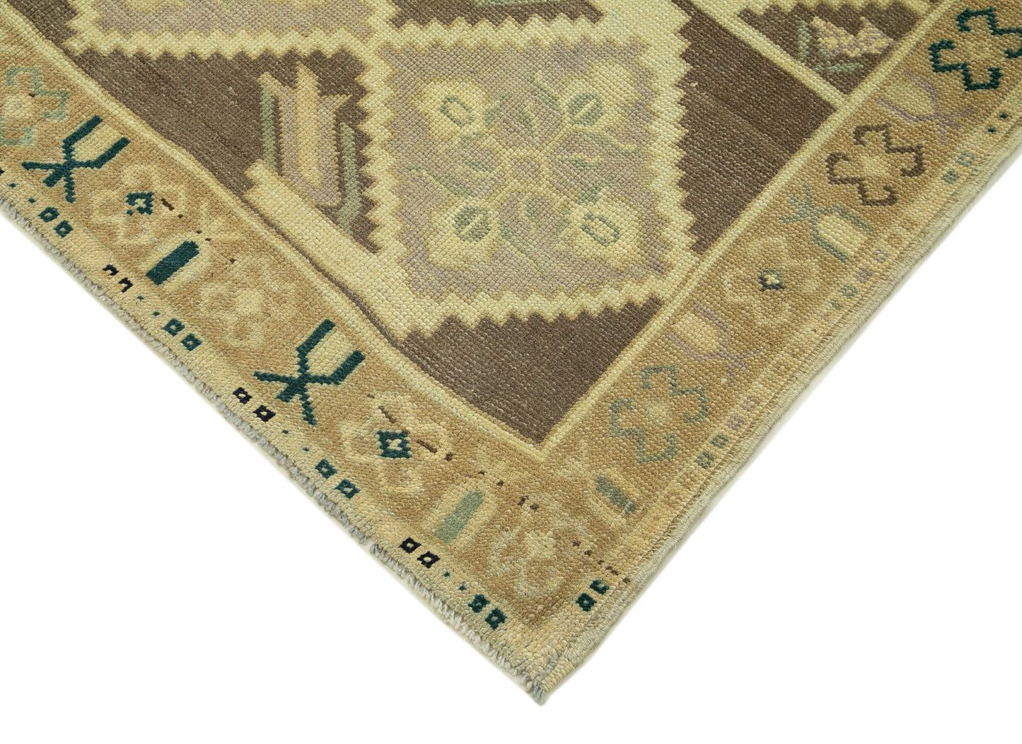 5x8 Beige Vintage Anatolian Rug - 32152