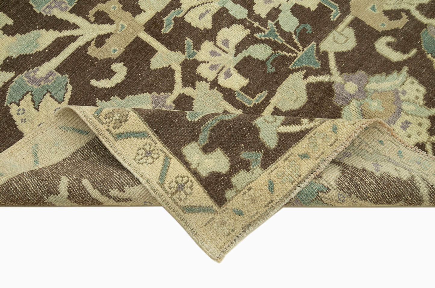 5x9 Beige Vintage Anatolian Rug - 32154