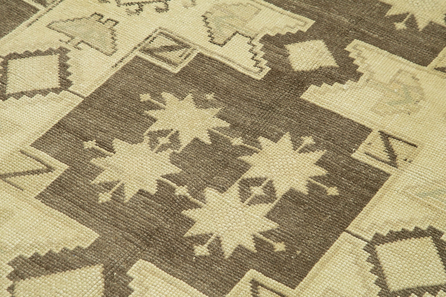 4x7 Beige Vintage Anatolian Rug - 32164