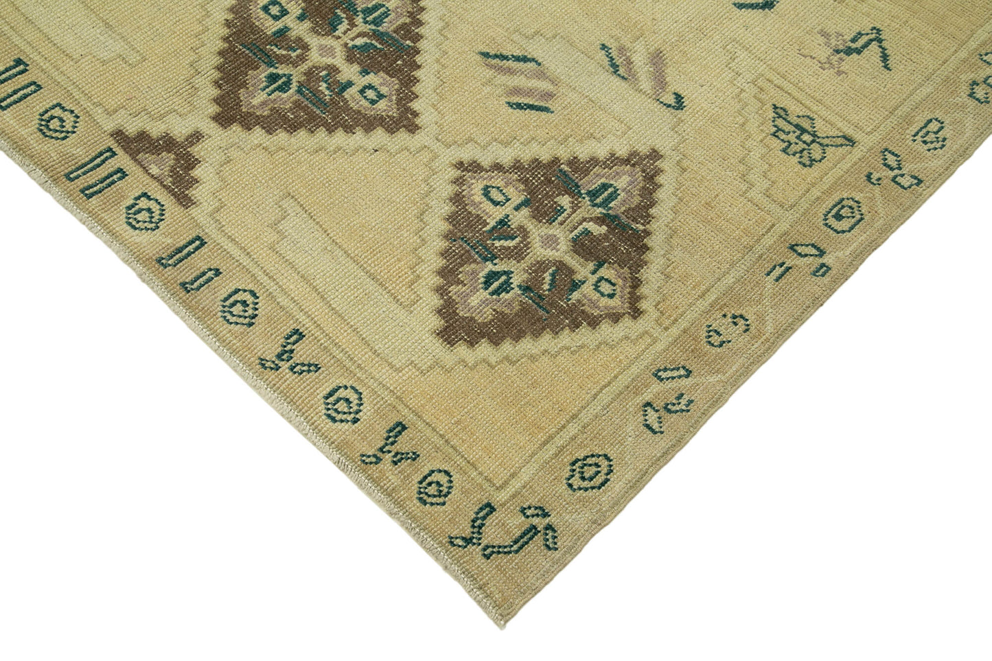 5x8 Beige Vintage Anatolian Rug - 32165