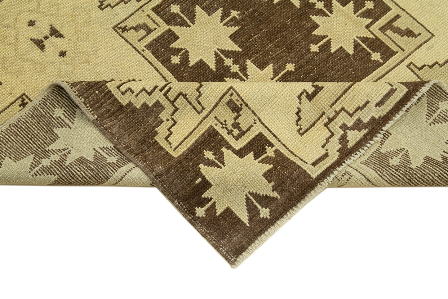 4x8 Beige Vintage Anatolian Rug - 32170