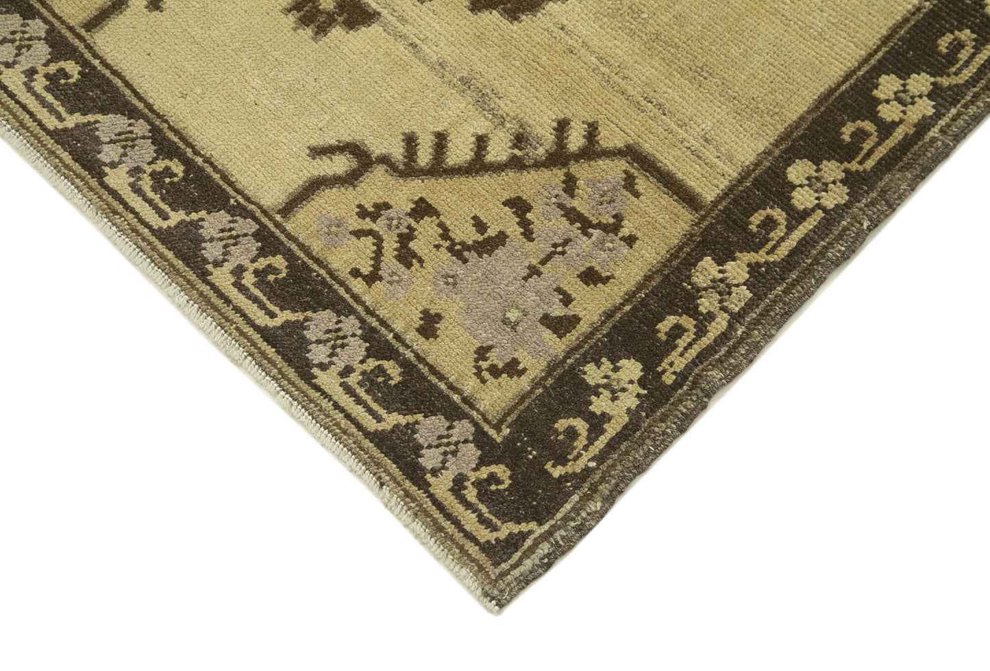 3x6 Beige Vintage Anatolian Rug - 32240