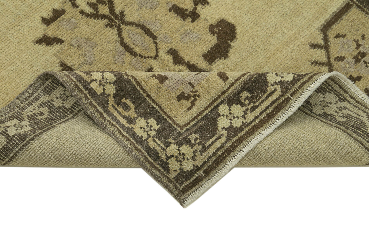 3x6 Beige Vintage Anatolian Rug - 32240