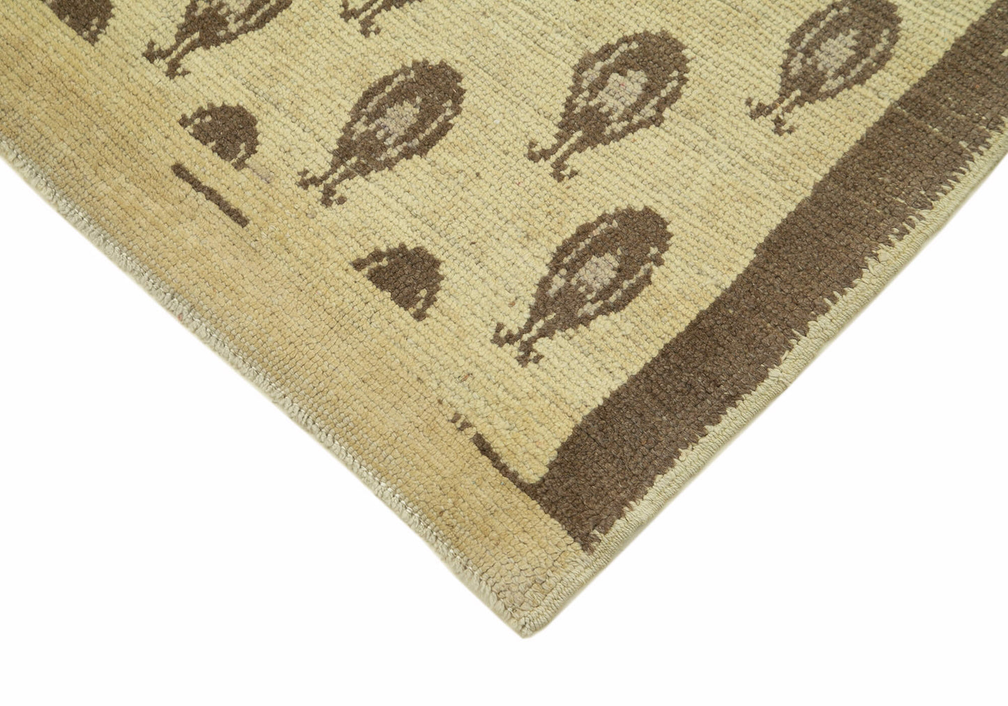 3x7 Beige Vintage Anatolian Rug - 32261