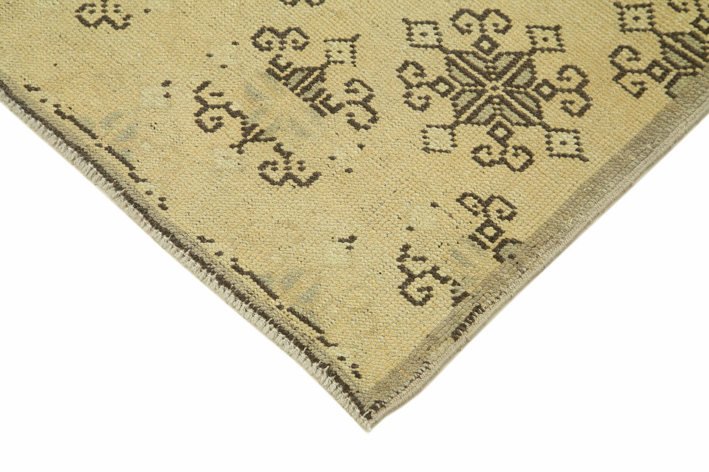 3x6 Beige Vintage Anatolian Rug - 32269