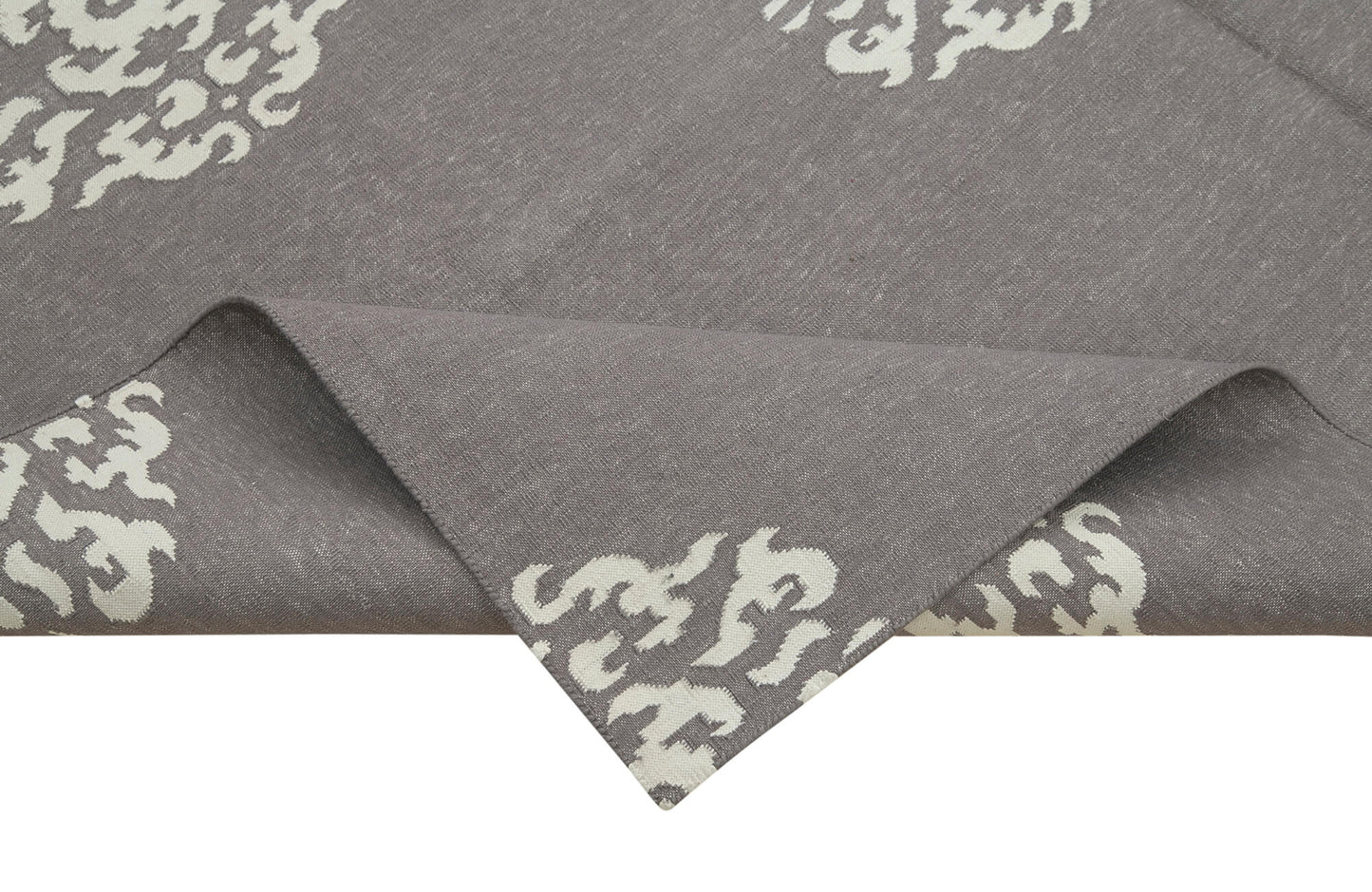 6x9 Grey Dhurrie Rug - 32356