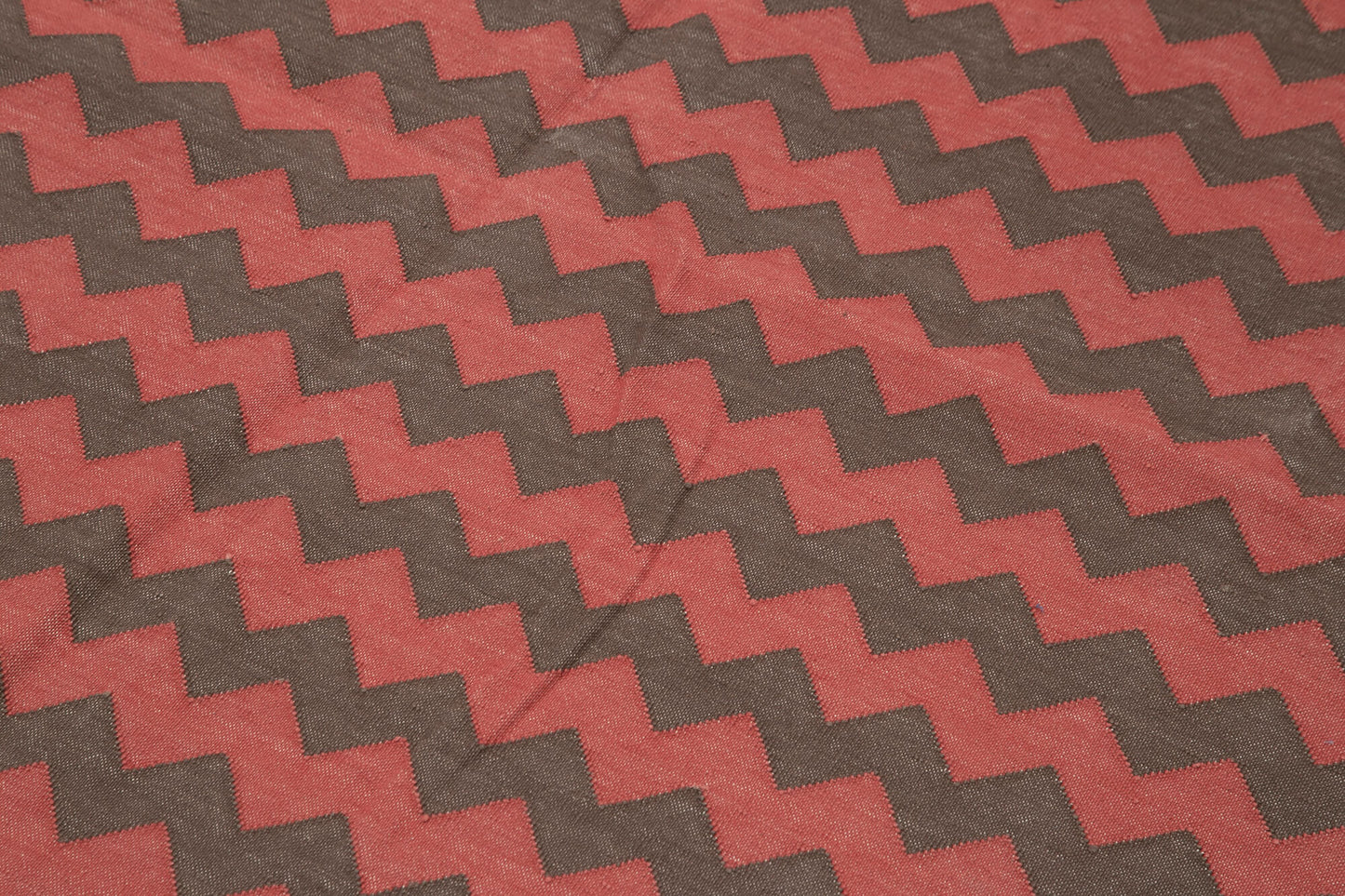 6x9 Red Dhurrie Rug - 32364