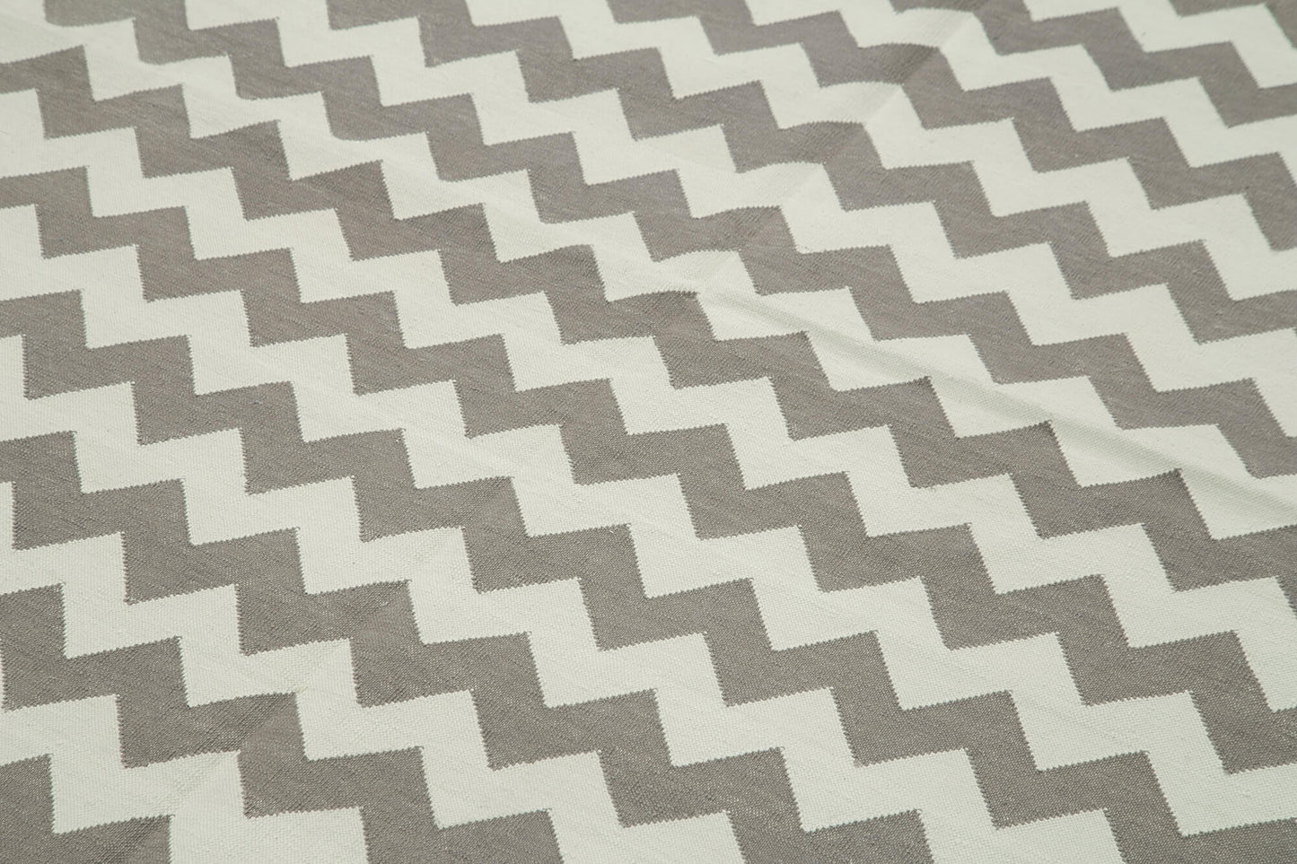 6x9 Grey Dhurrie Rug - 32366