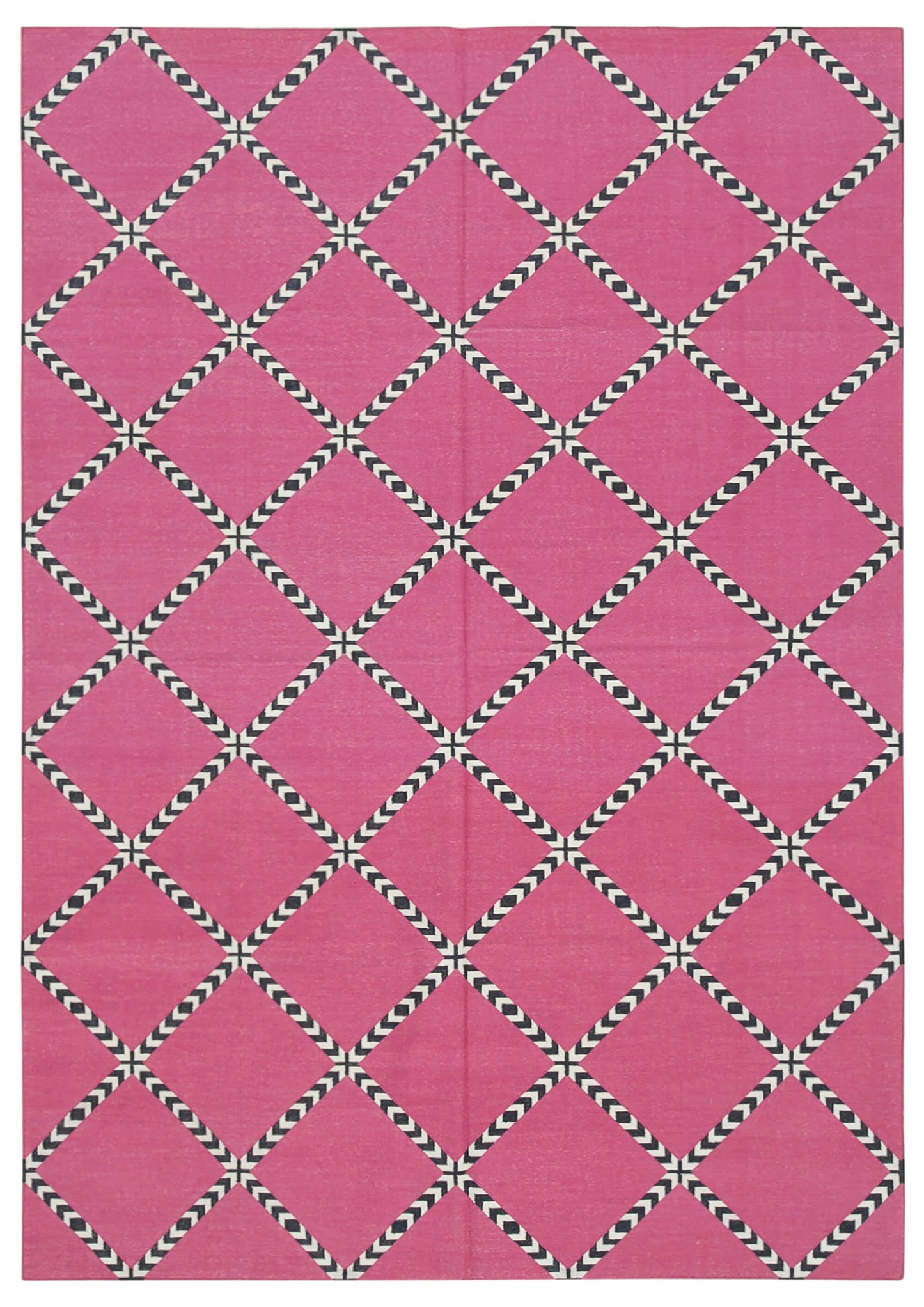 6x9 Purple Dhurrie Rug - 32376